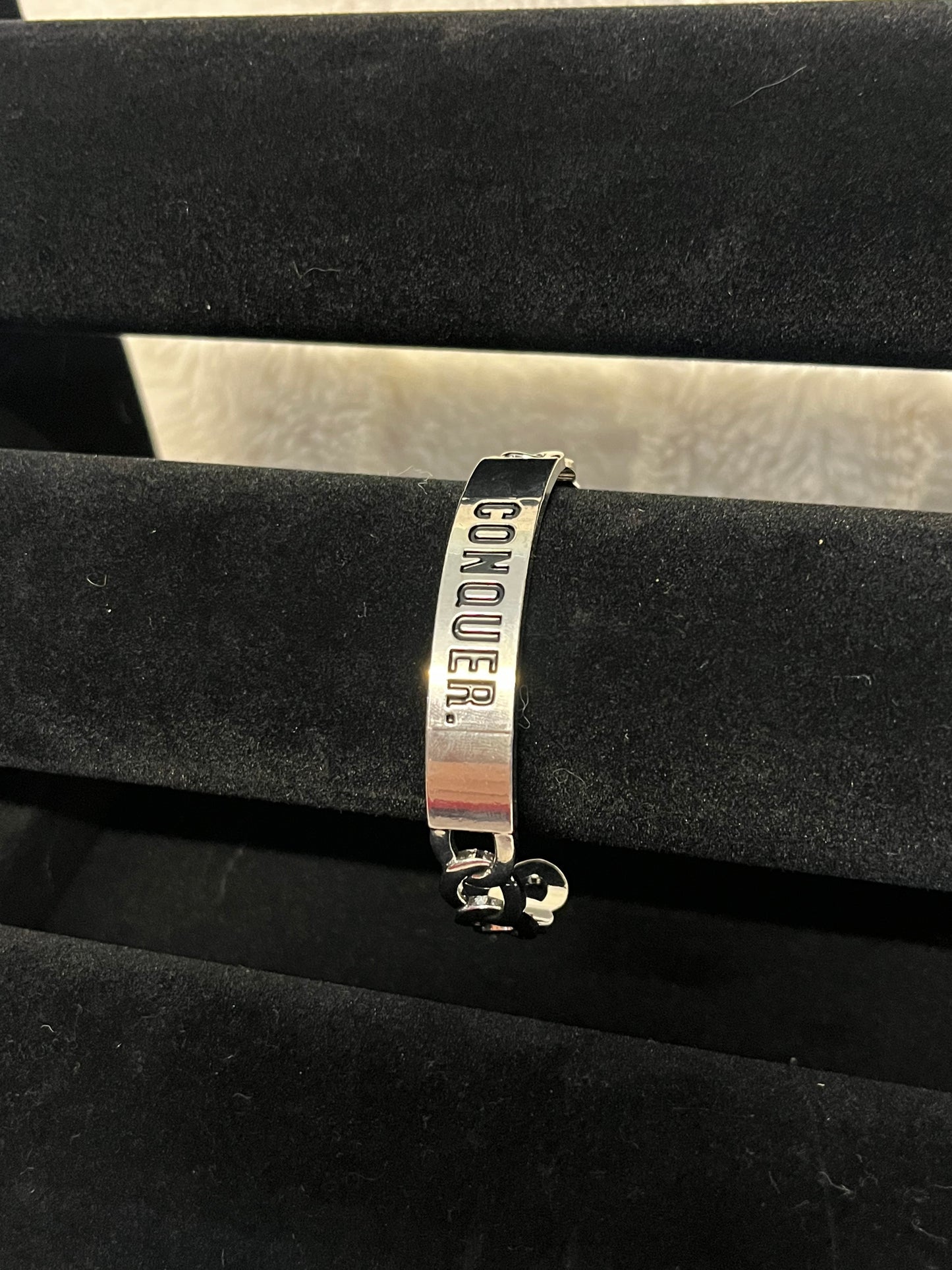 Conquer Your Fears Cuff