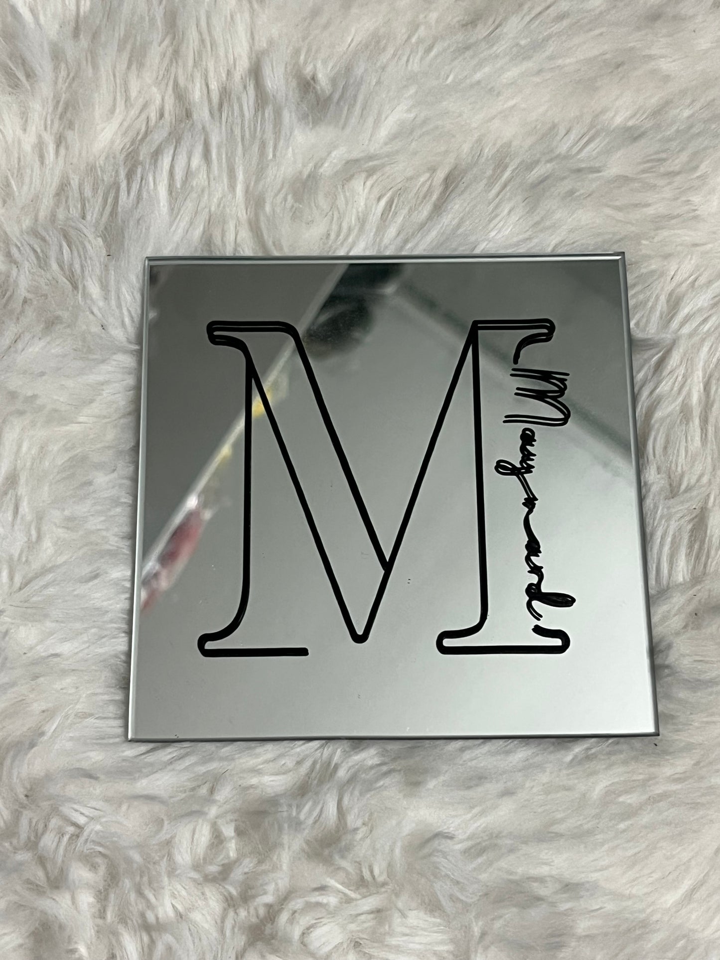 Customizable Glass Mirror Coasters