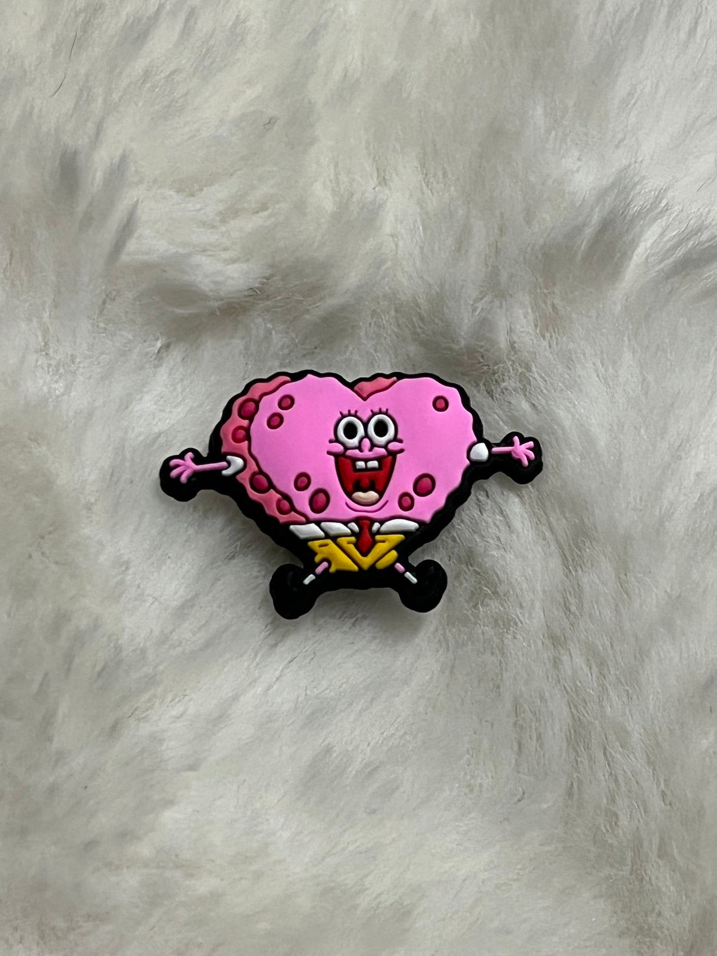 Spongebob Squarepants (Valentine’s Day) Croc Charms