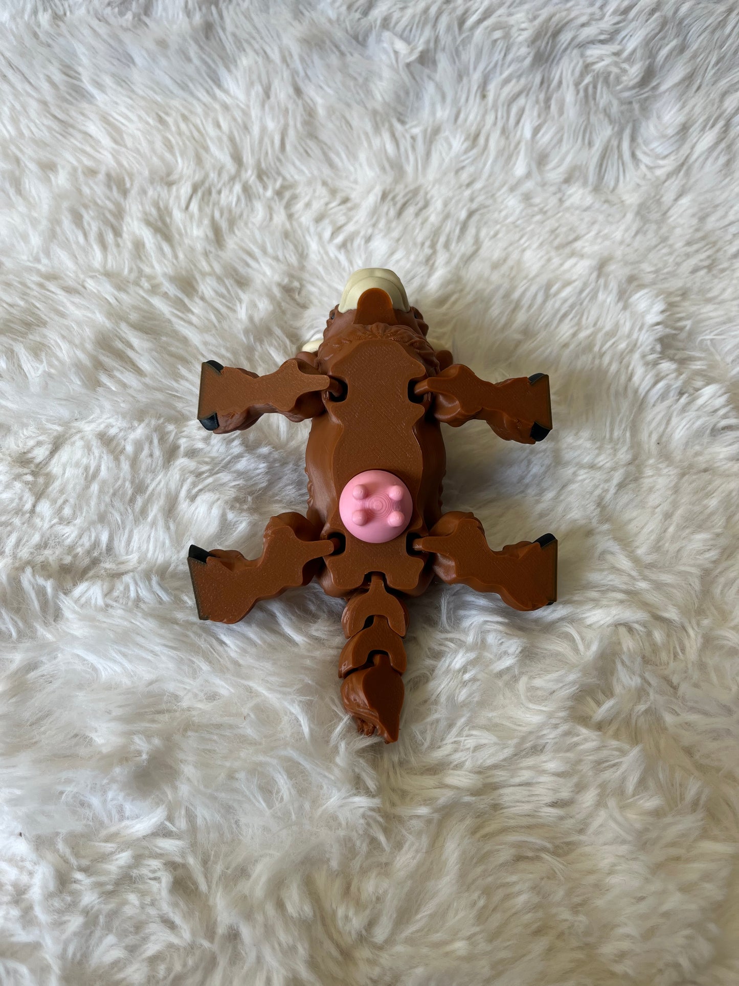 Highland Cow 3D Print