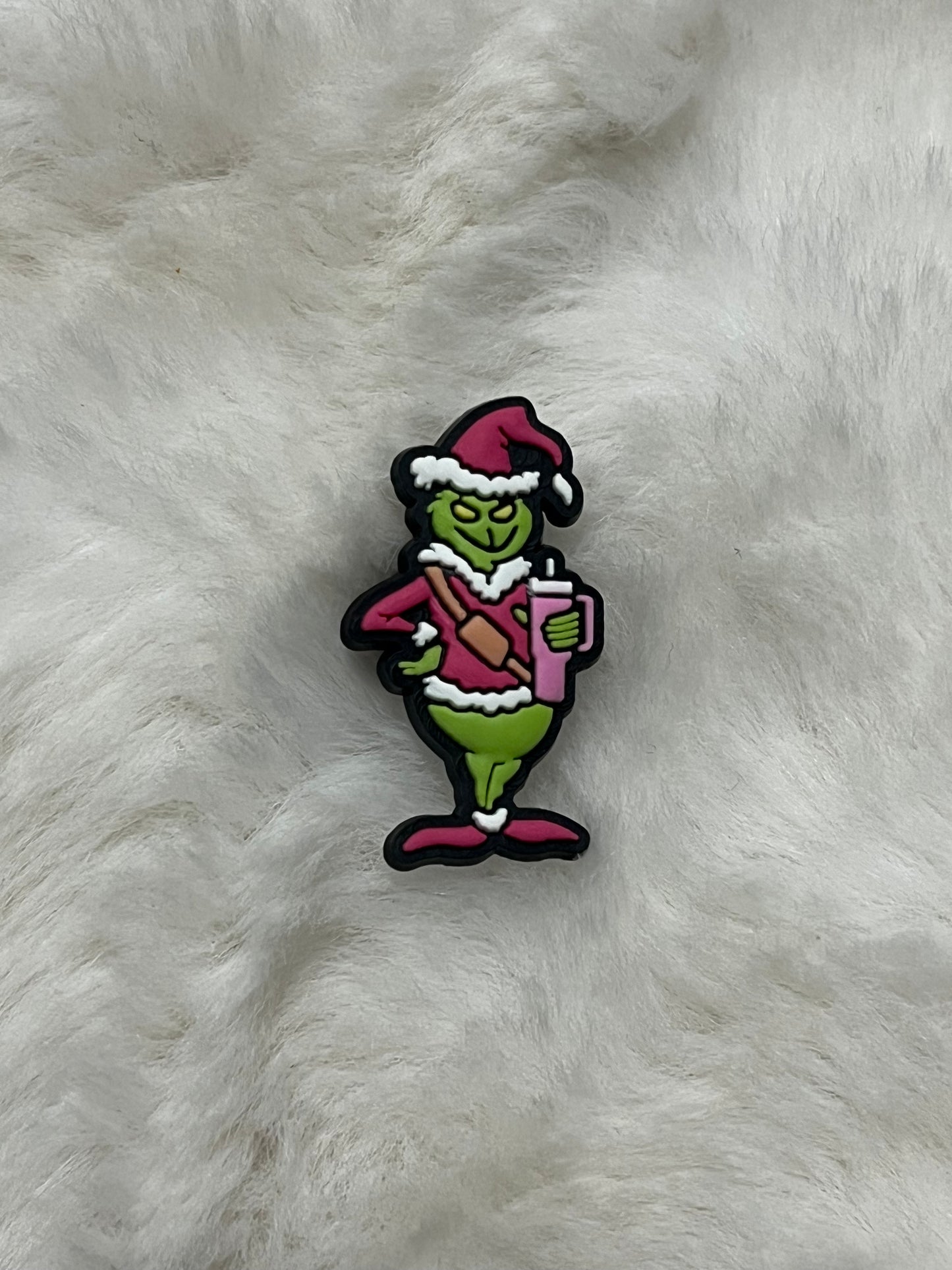 Grinch Croc Charms
