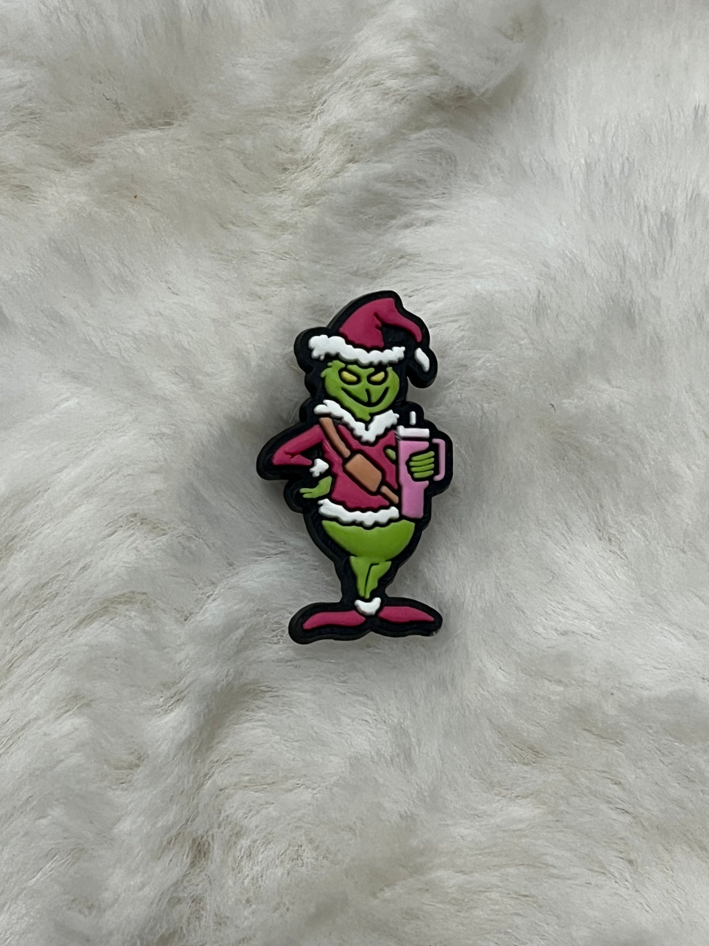 Grinch Croc Charms