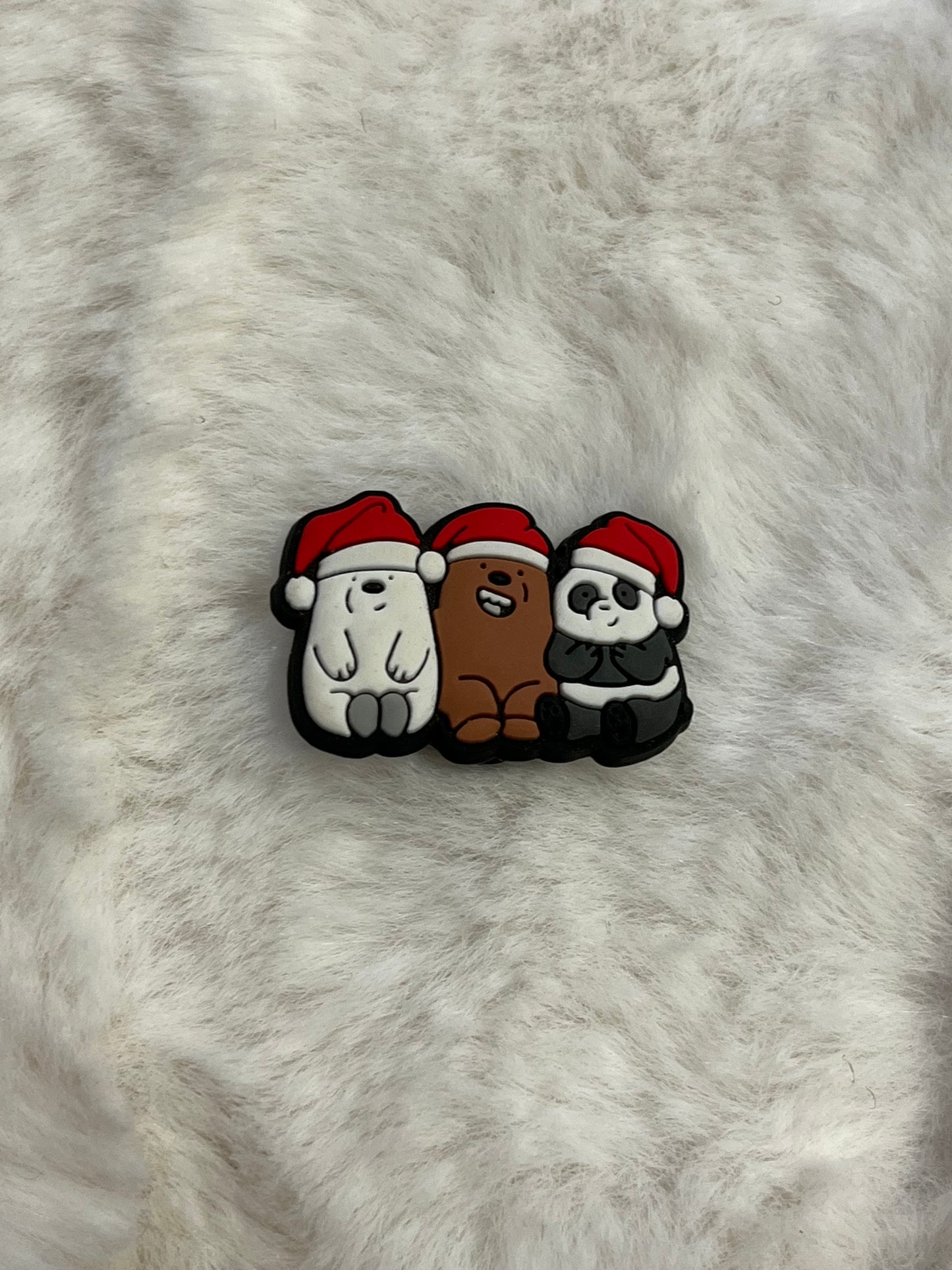 We Bare Bears Croc Charms