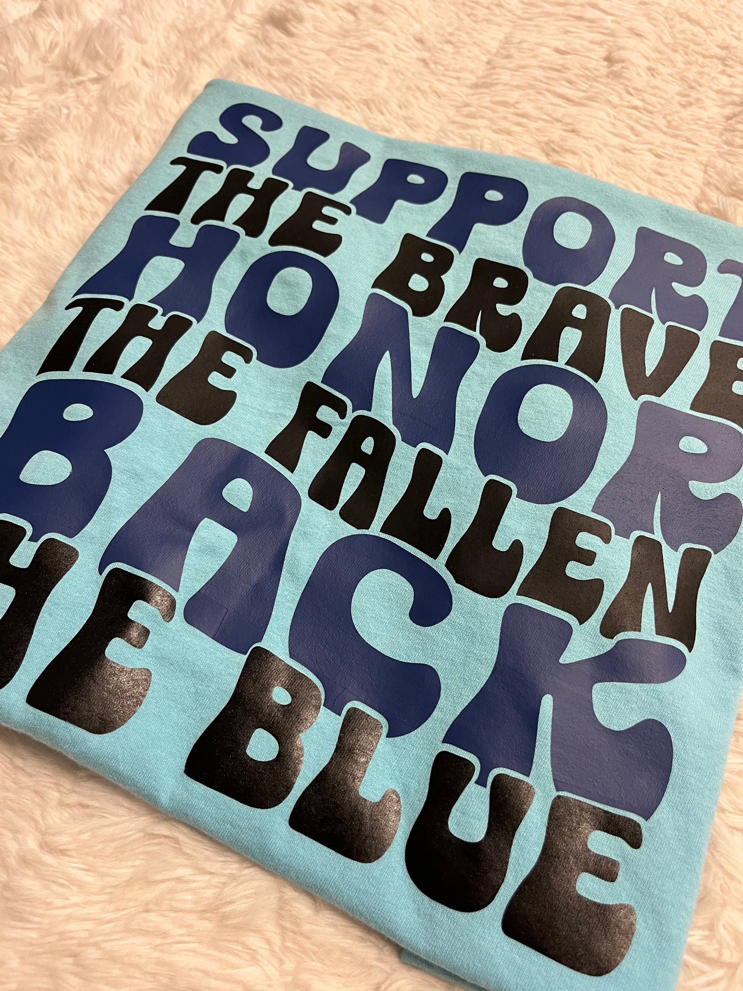 Back The Blue Top