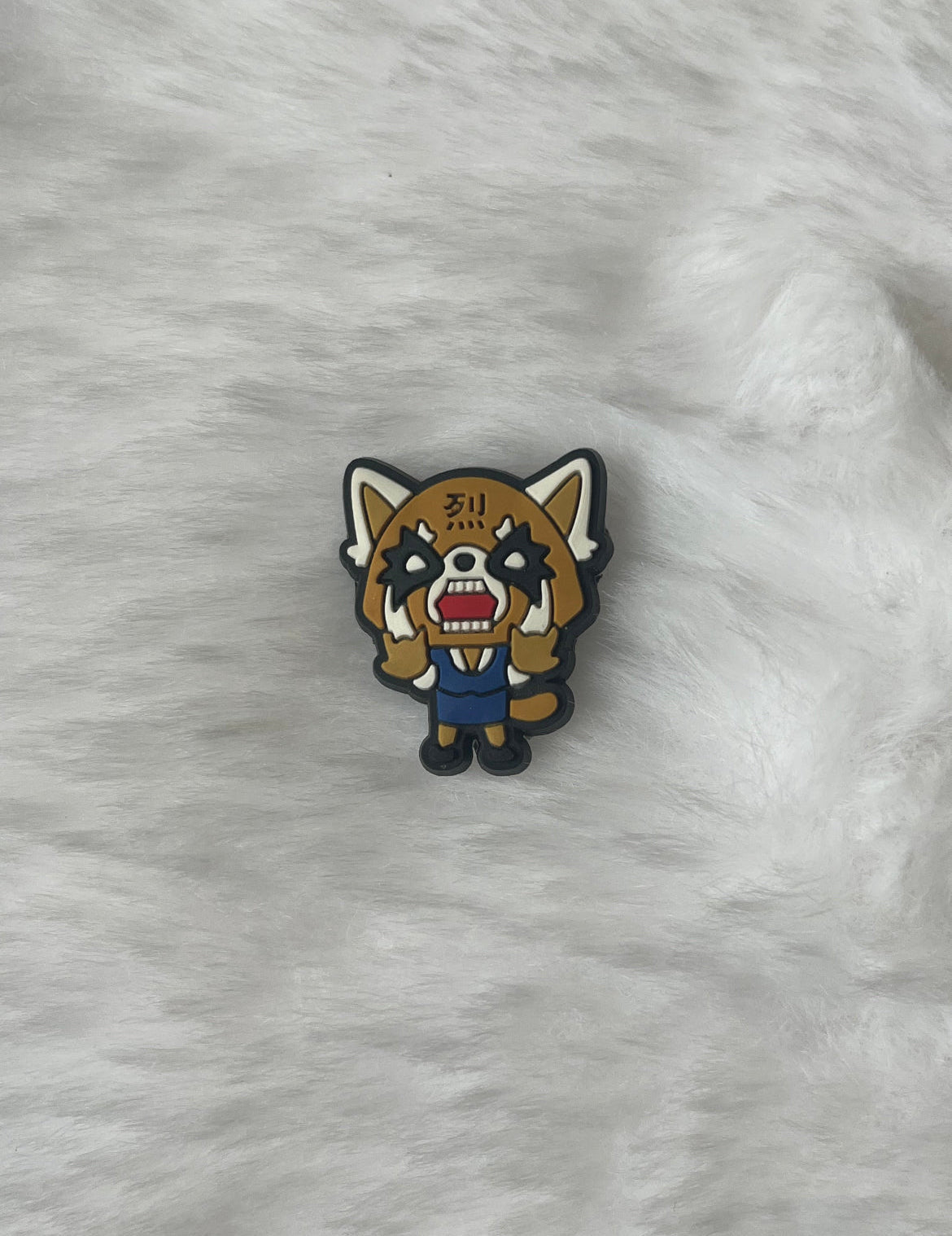 Aggretsuko Shoe Charms