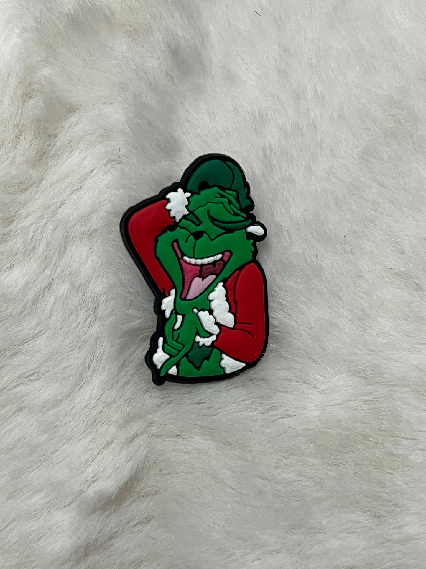 Grinch Croc Charms