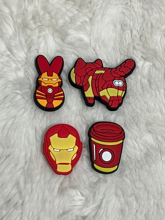 Iron Man Shoe Charms