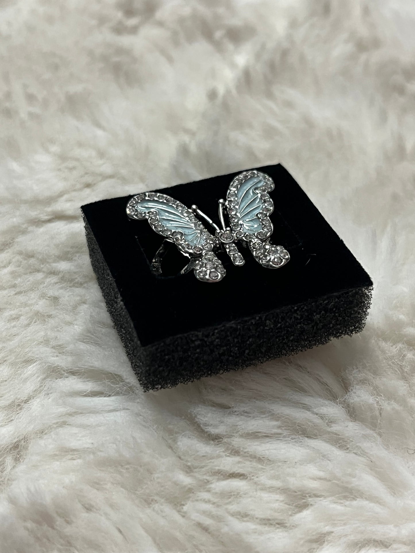 Sparkling Sky Paparazzi Ring