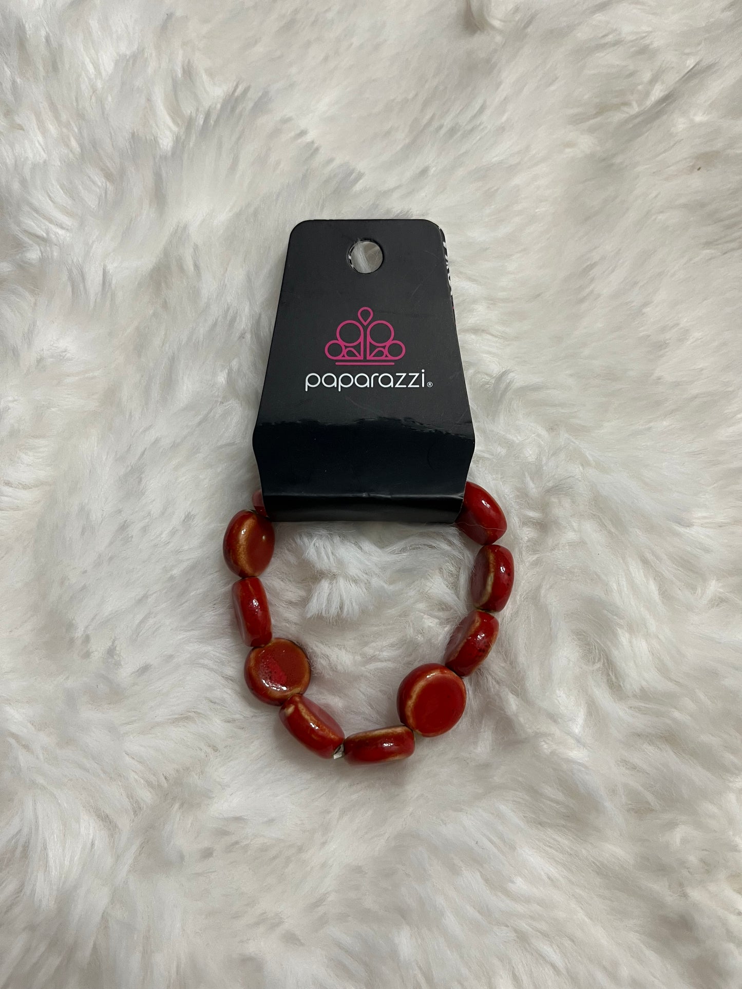 Rustic Red Paparazzi Bracelet