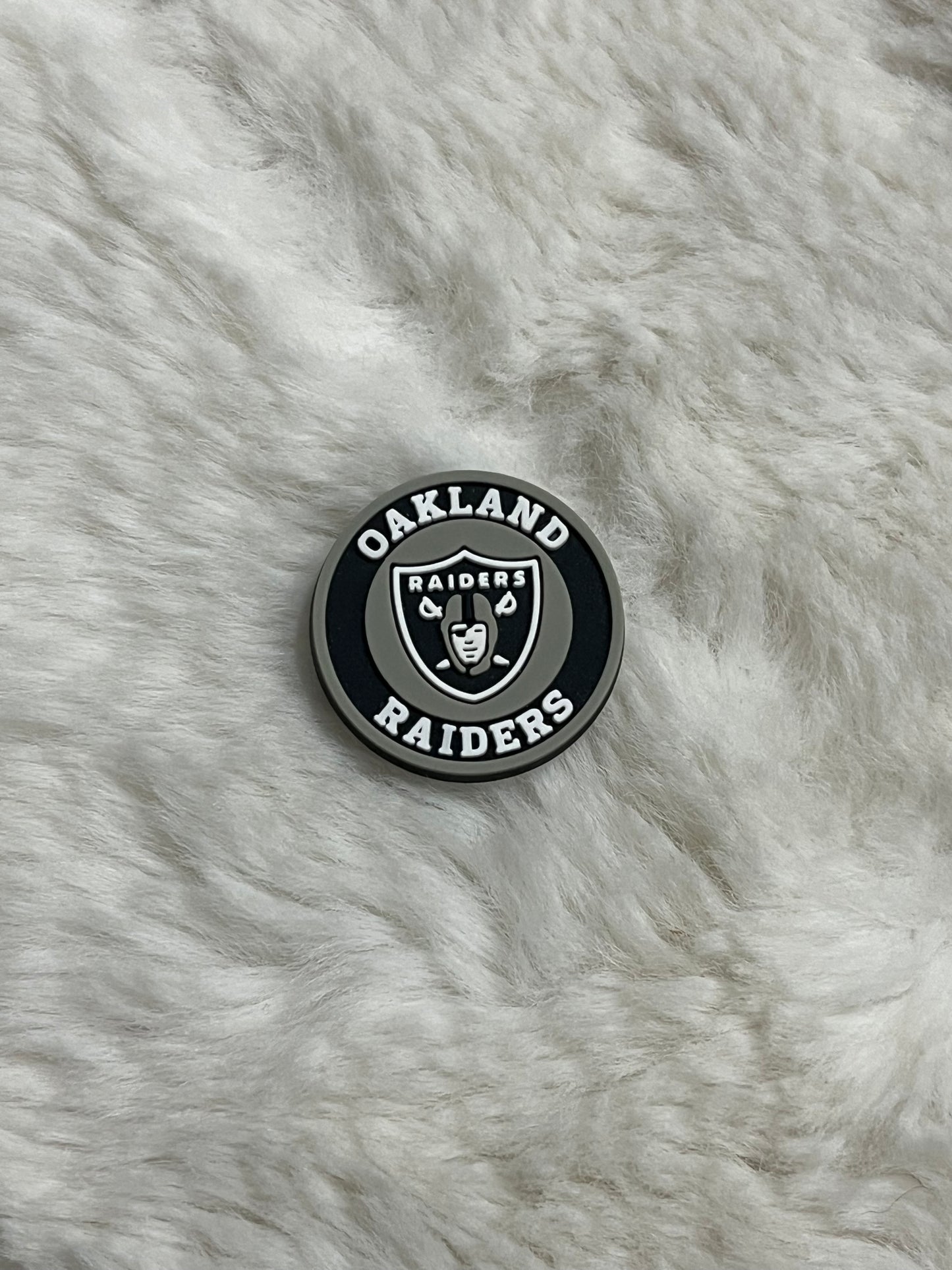 Las Vegas Raiders Croc Charms