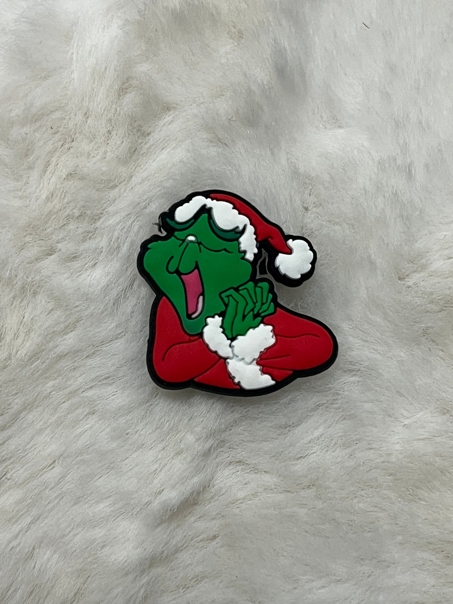 Grinch Croc Charms