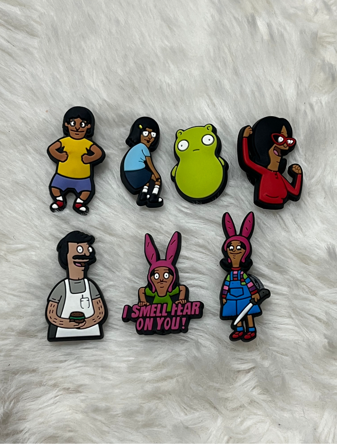 Bobs Burgers Shoe Charms