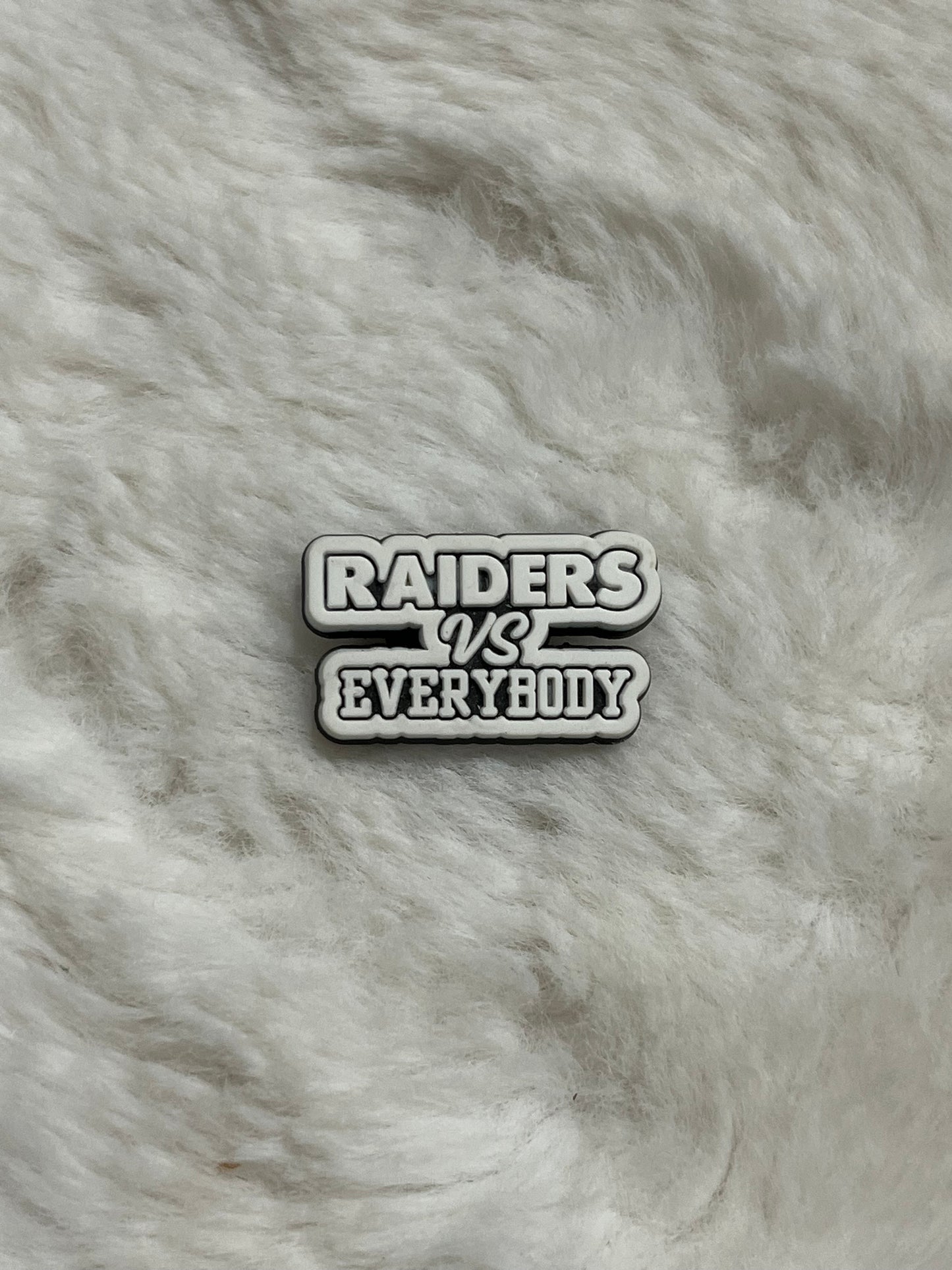 Las Vegas Raiders Croc Charms