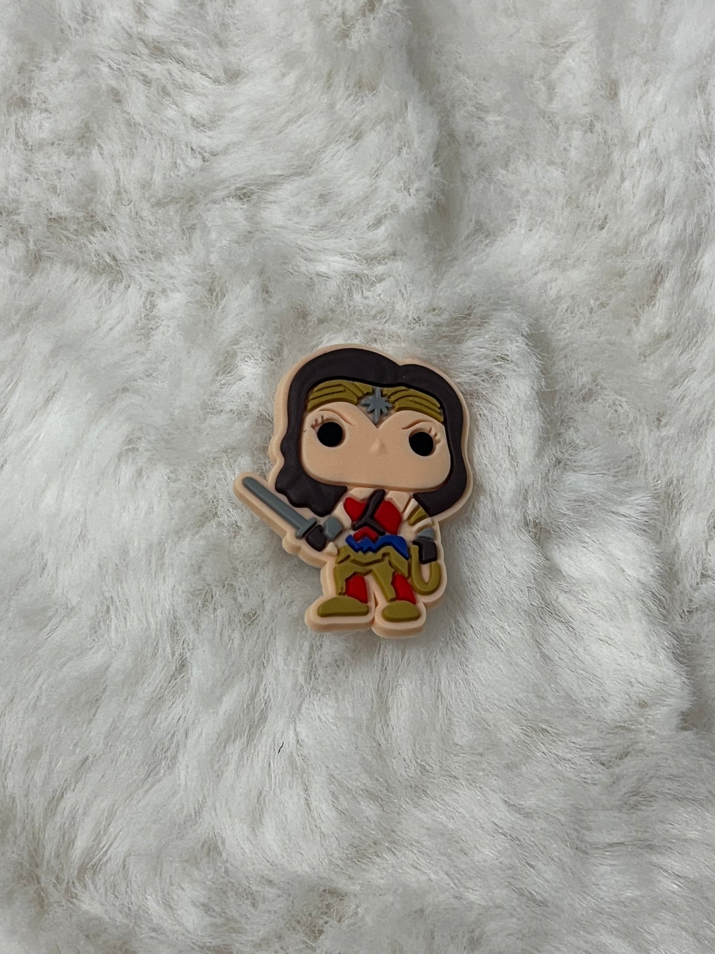 Wonder Womam Shoe Charms