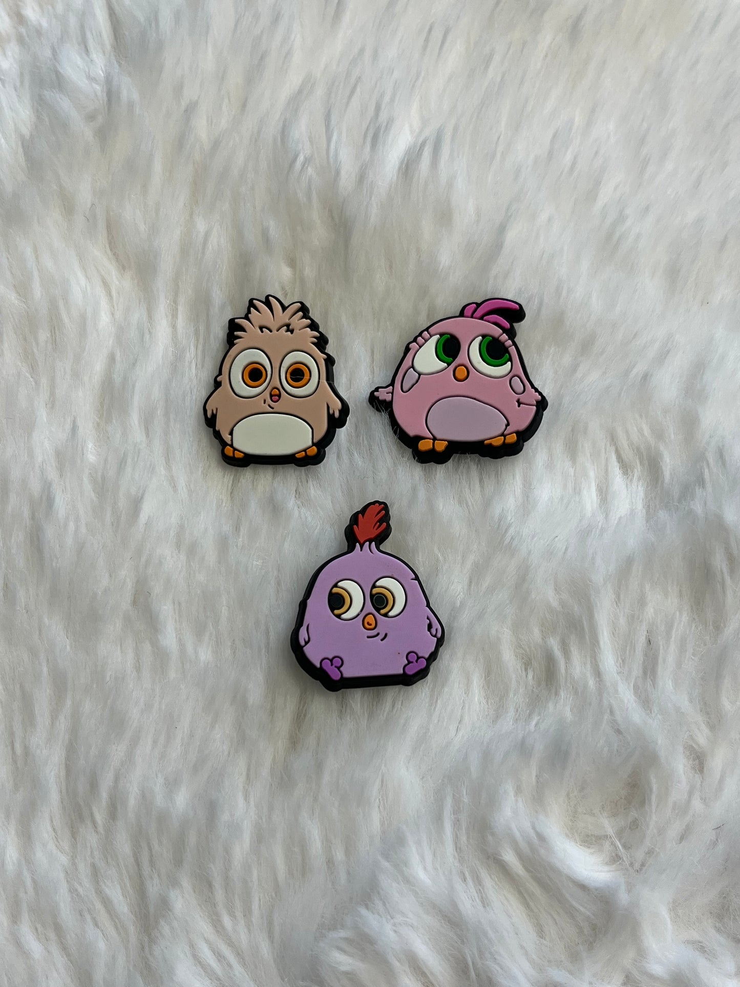 Angry Birds Shoe Charms
