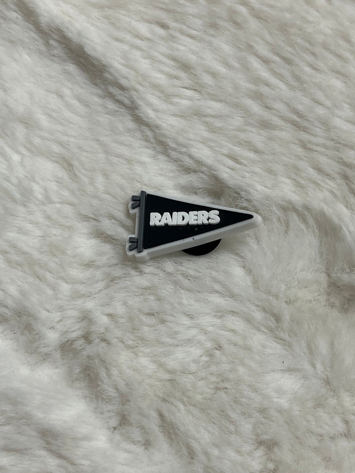 Las Vegas Raiders Croc Charms