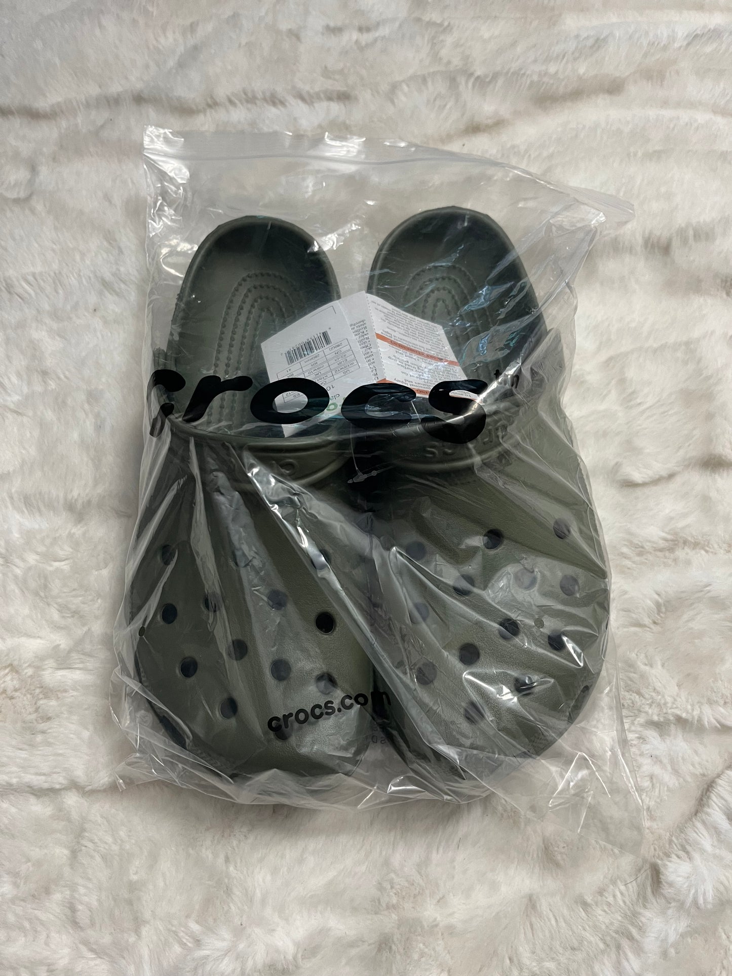 Army Green Crocs