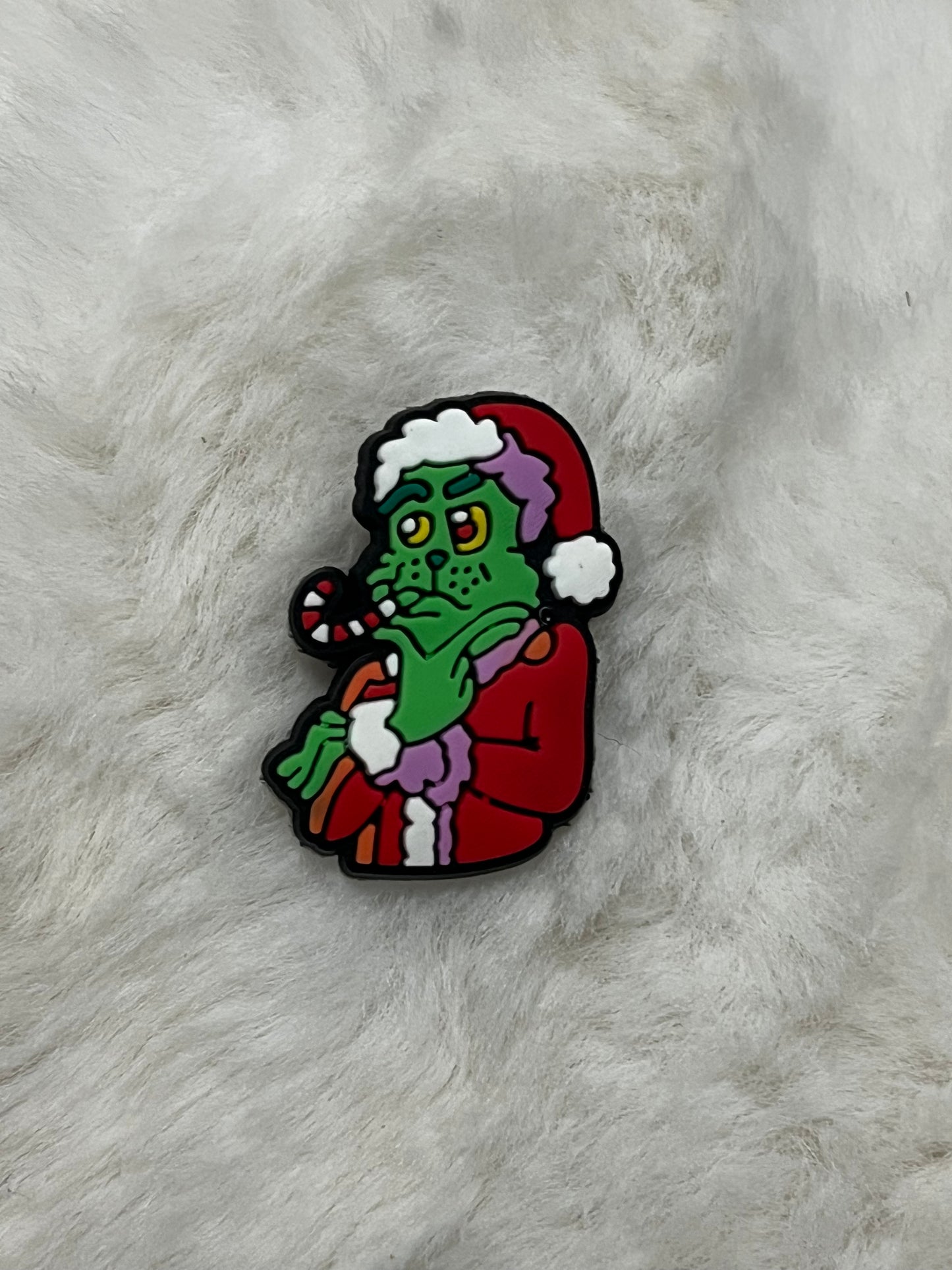 Grinch Croc Charms