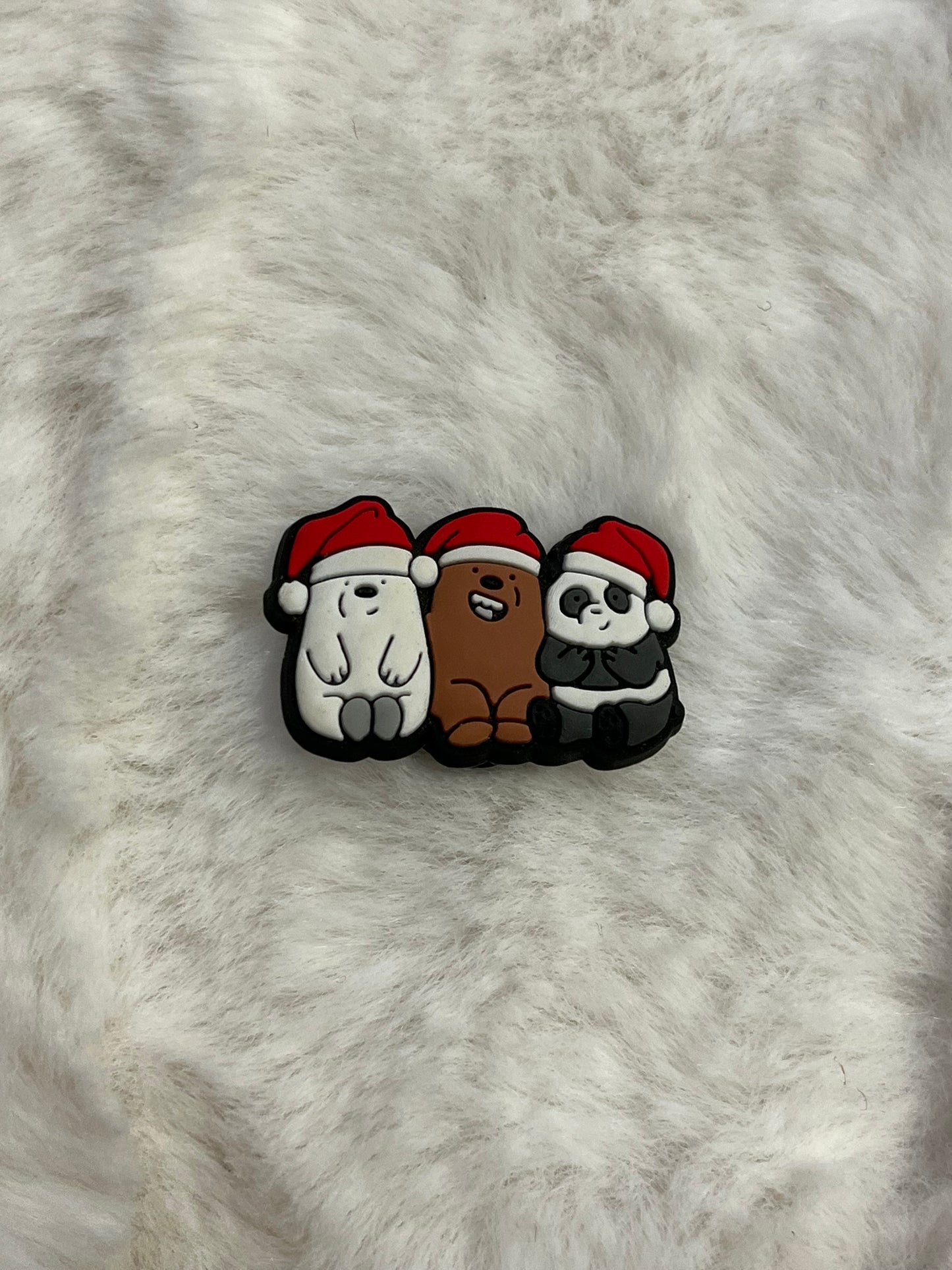 We Bare Bears Croc Charms