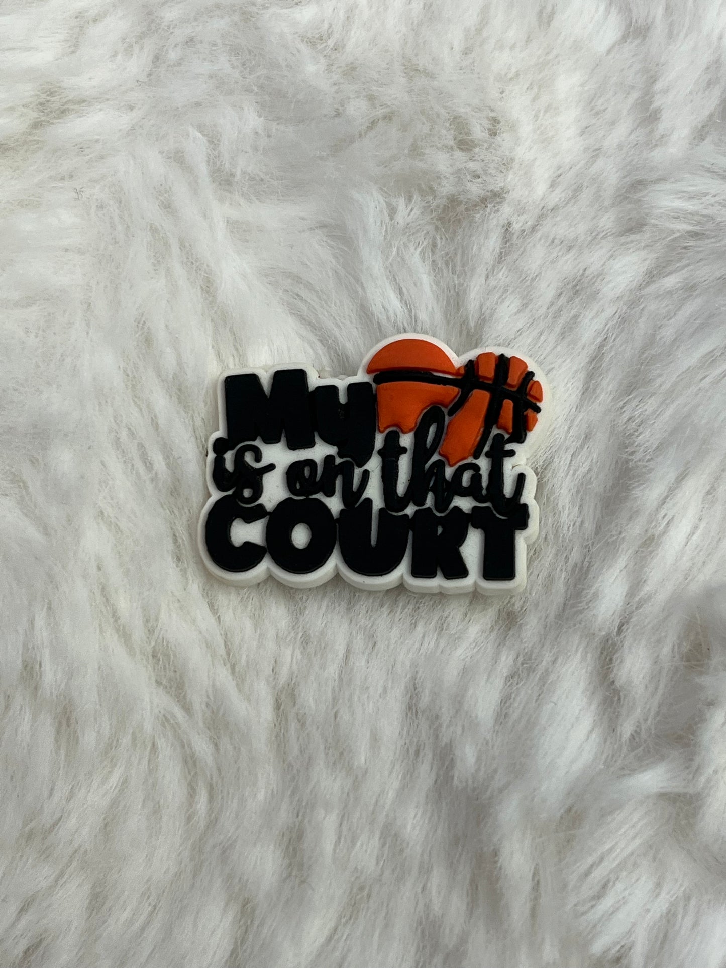 Basketball Croc Charms