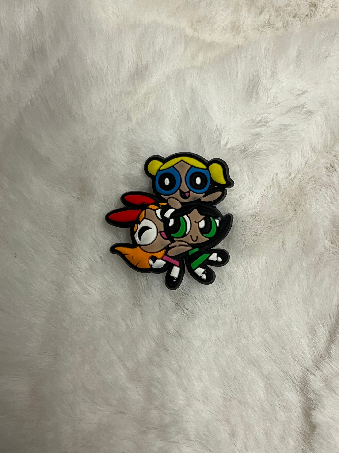 Powerpuff Girls Croc Charms