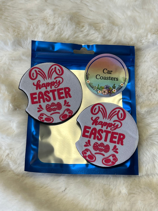 Easter Vehicle Coasters