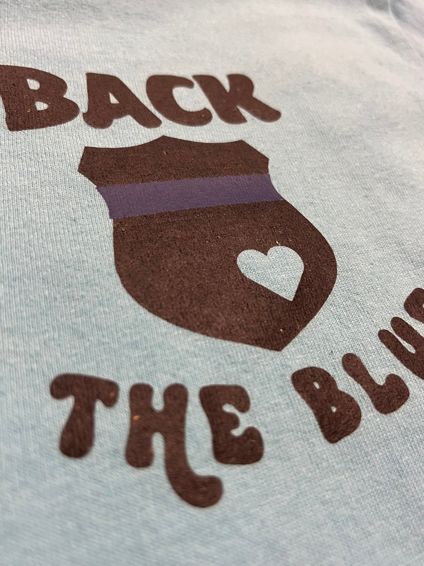 Back The Blue Top