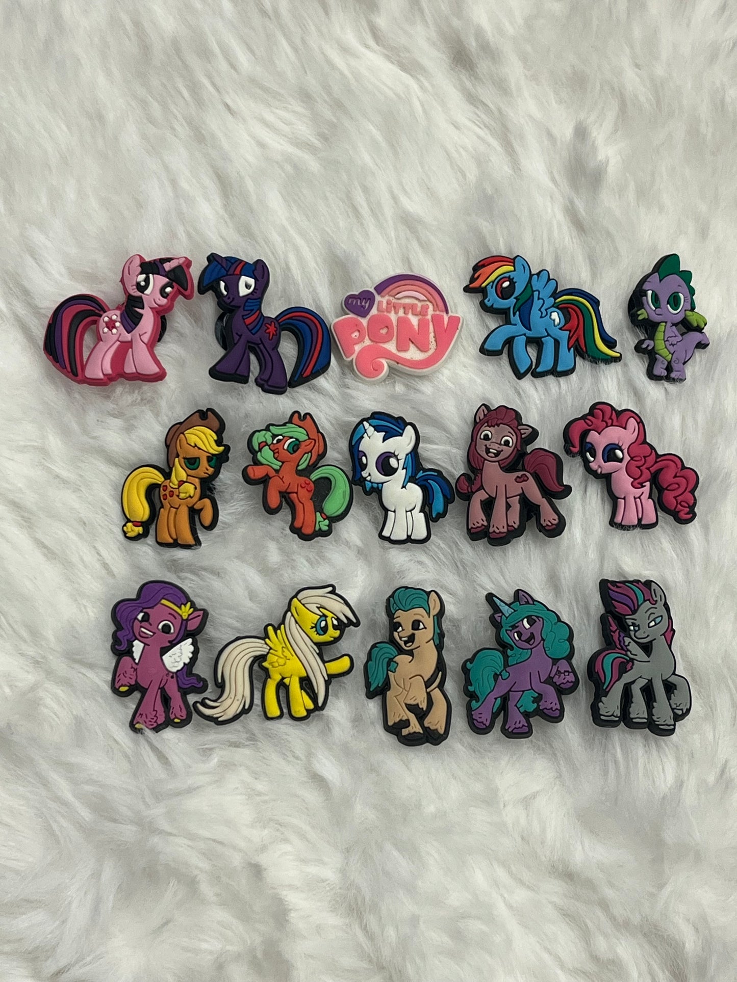 My Little Pony Croc Charms