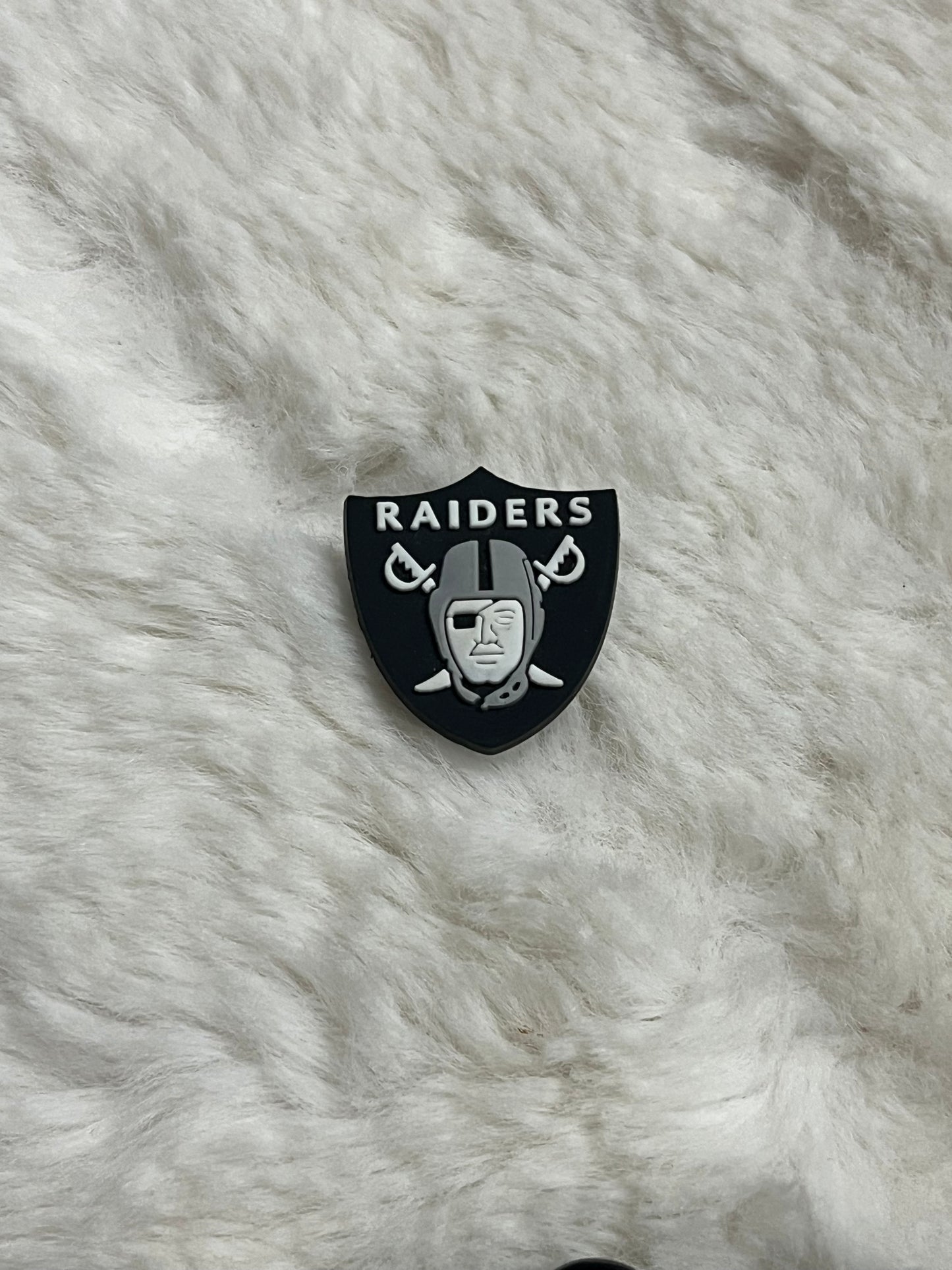 Las Vegas Raiders Croc Charms