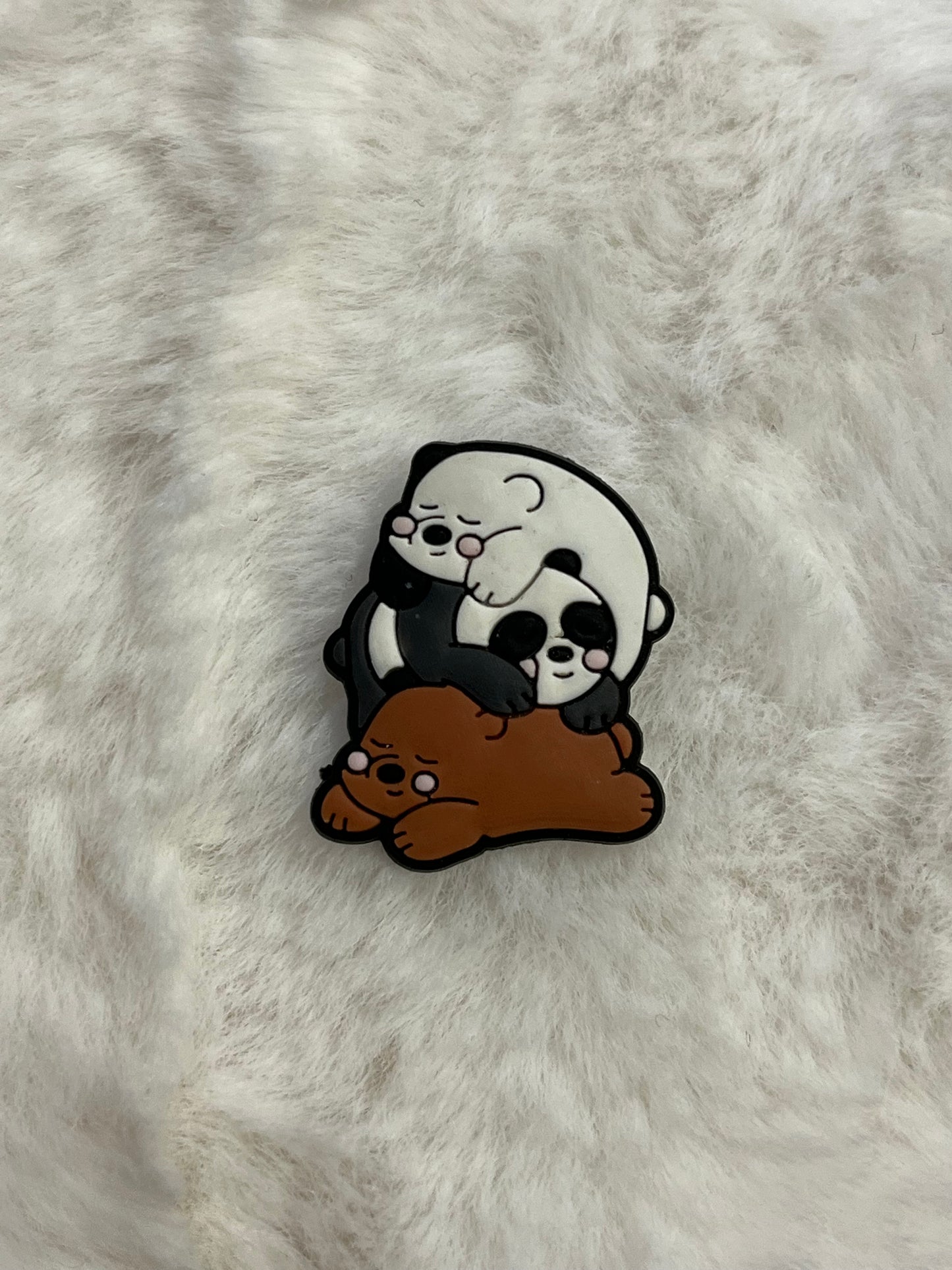 We Bare Bears Croc Charms