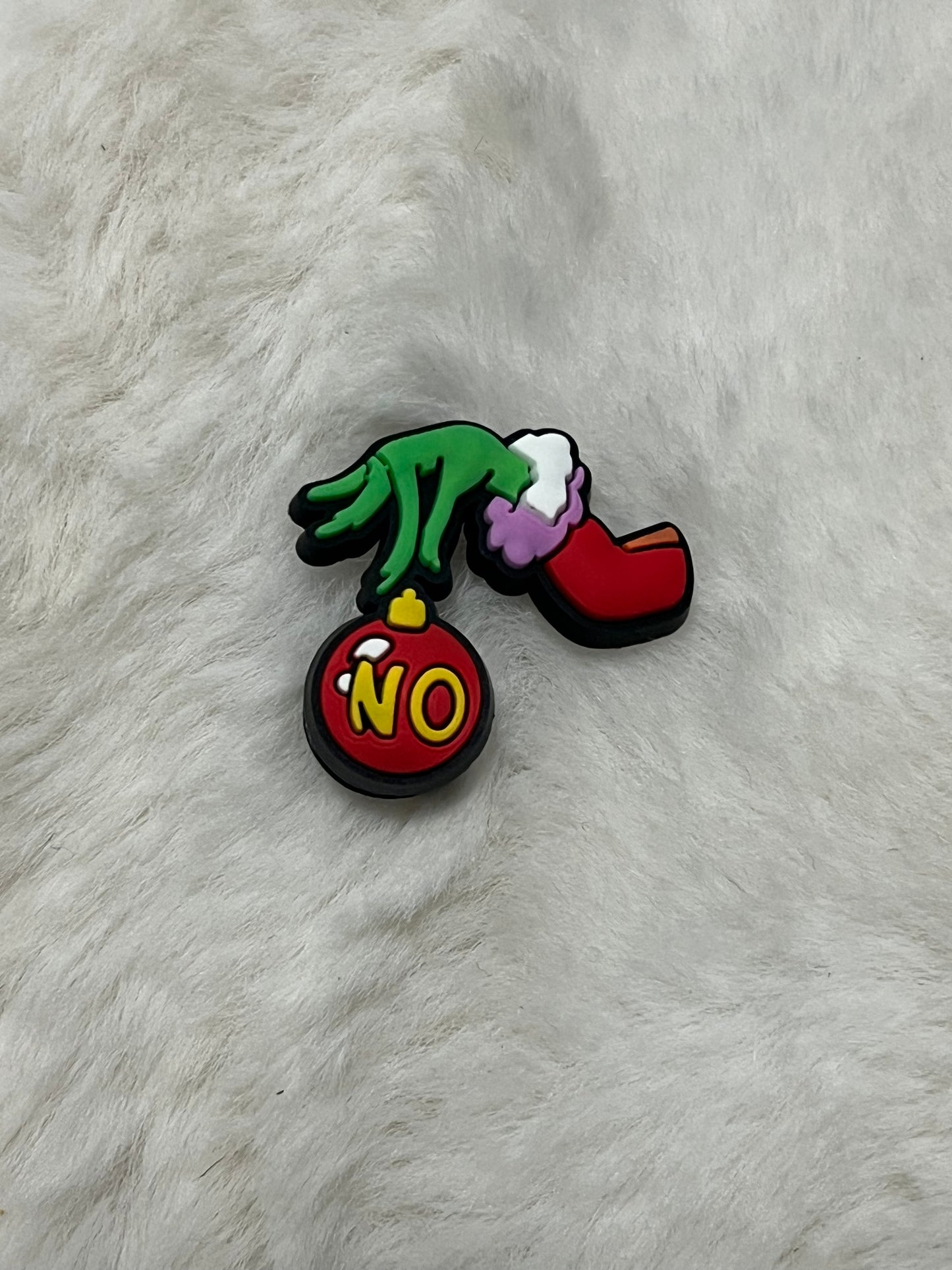 Grinch Croc Charms
