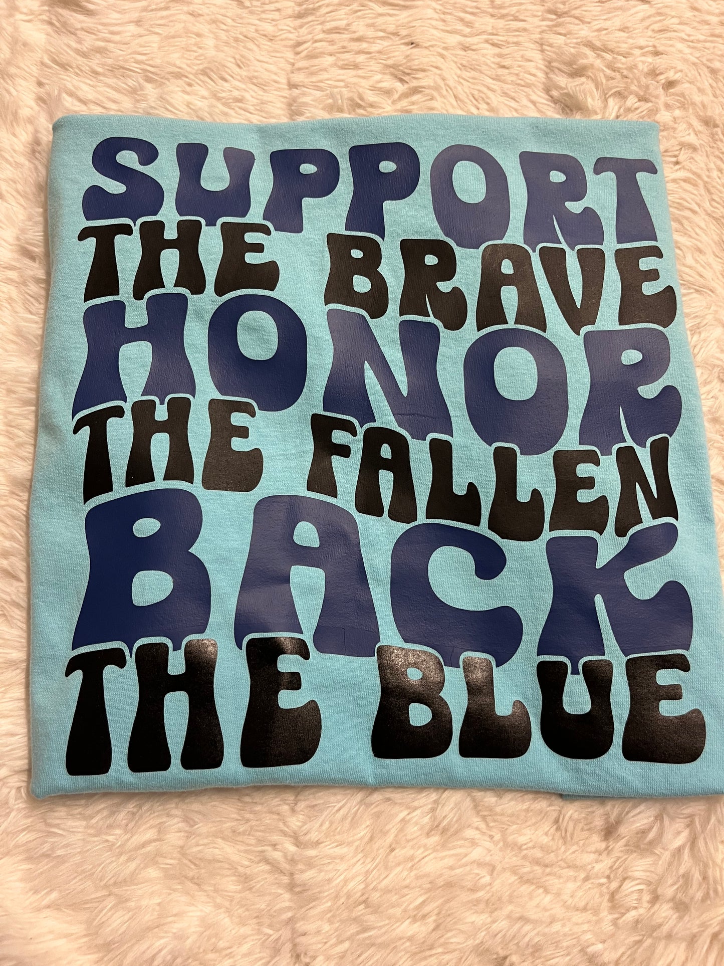 Back The Blue Top