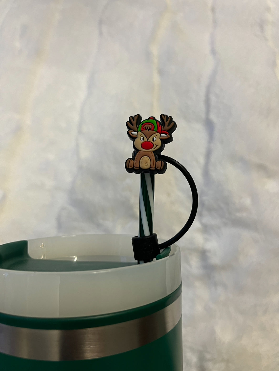 Christmas Straw Topper