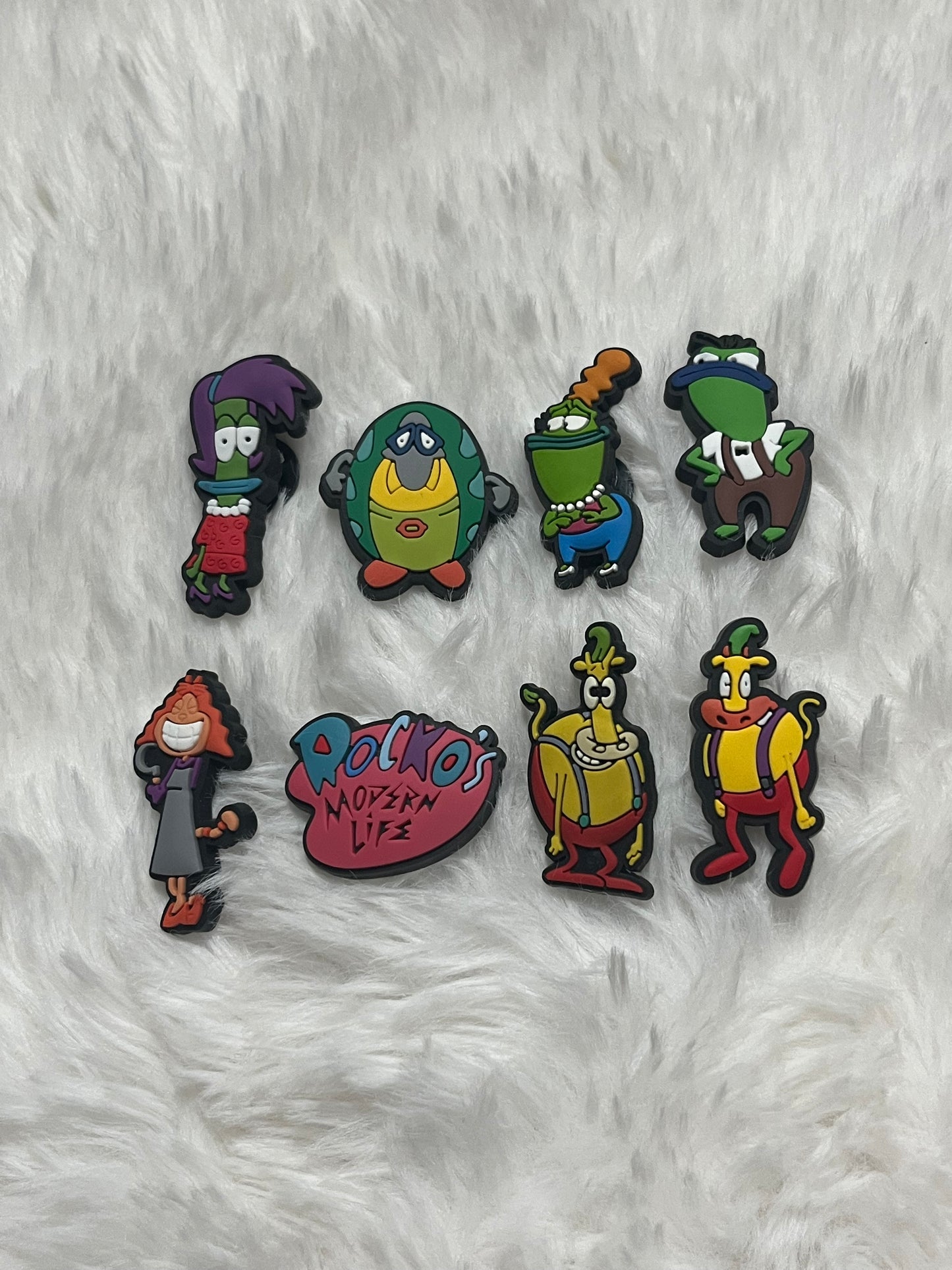 Rockos Modern Life Croc Charms