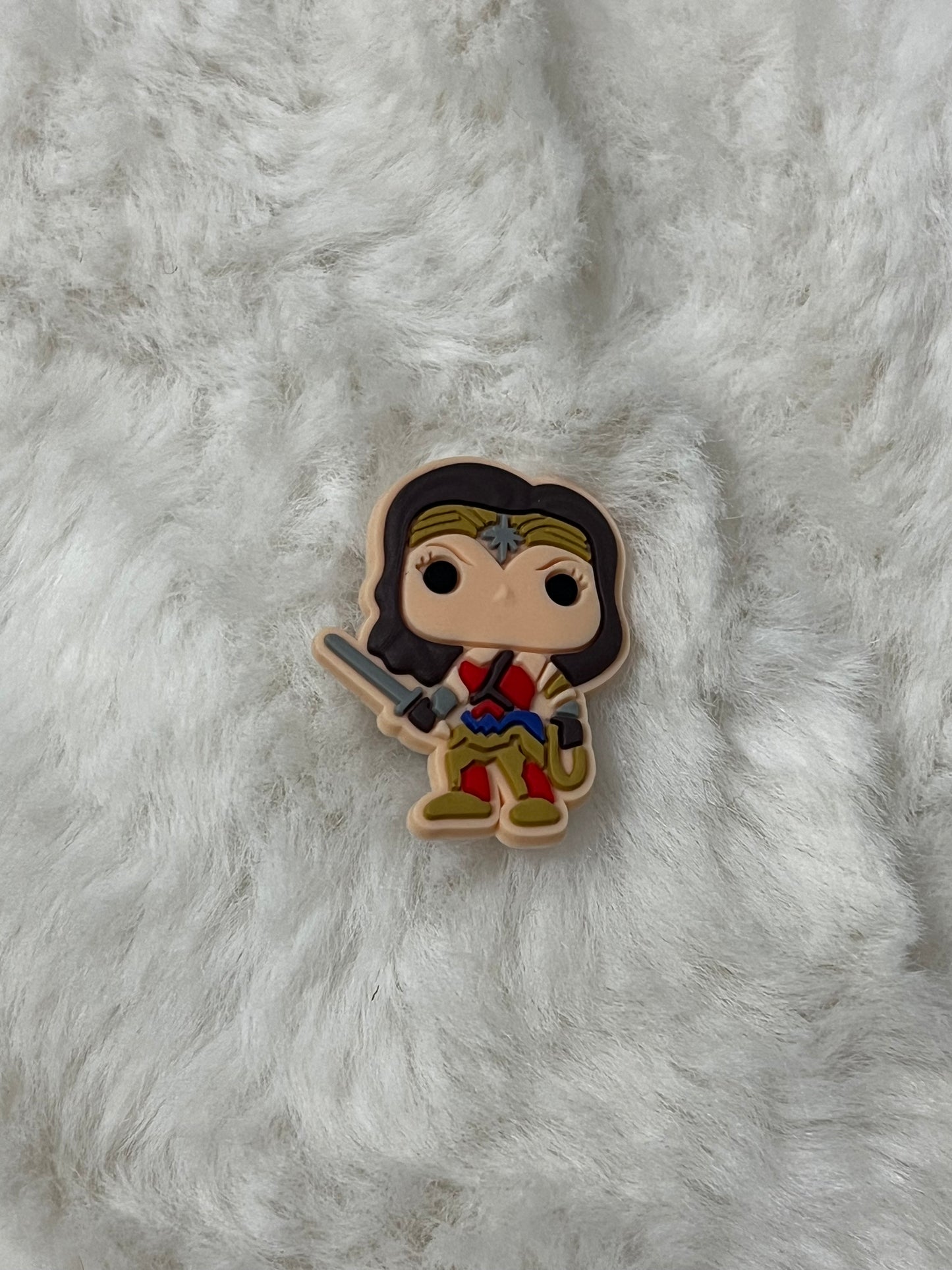 Wonder Womam Shoe Charms