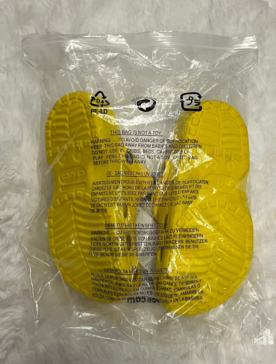 Yellow Crocs