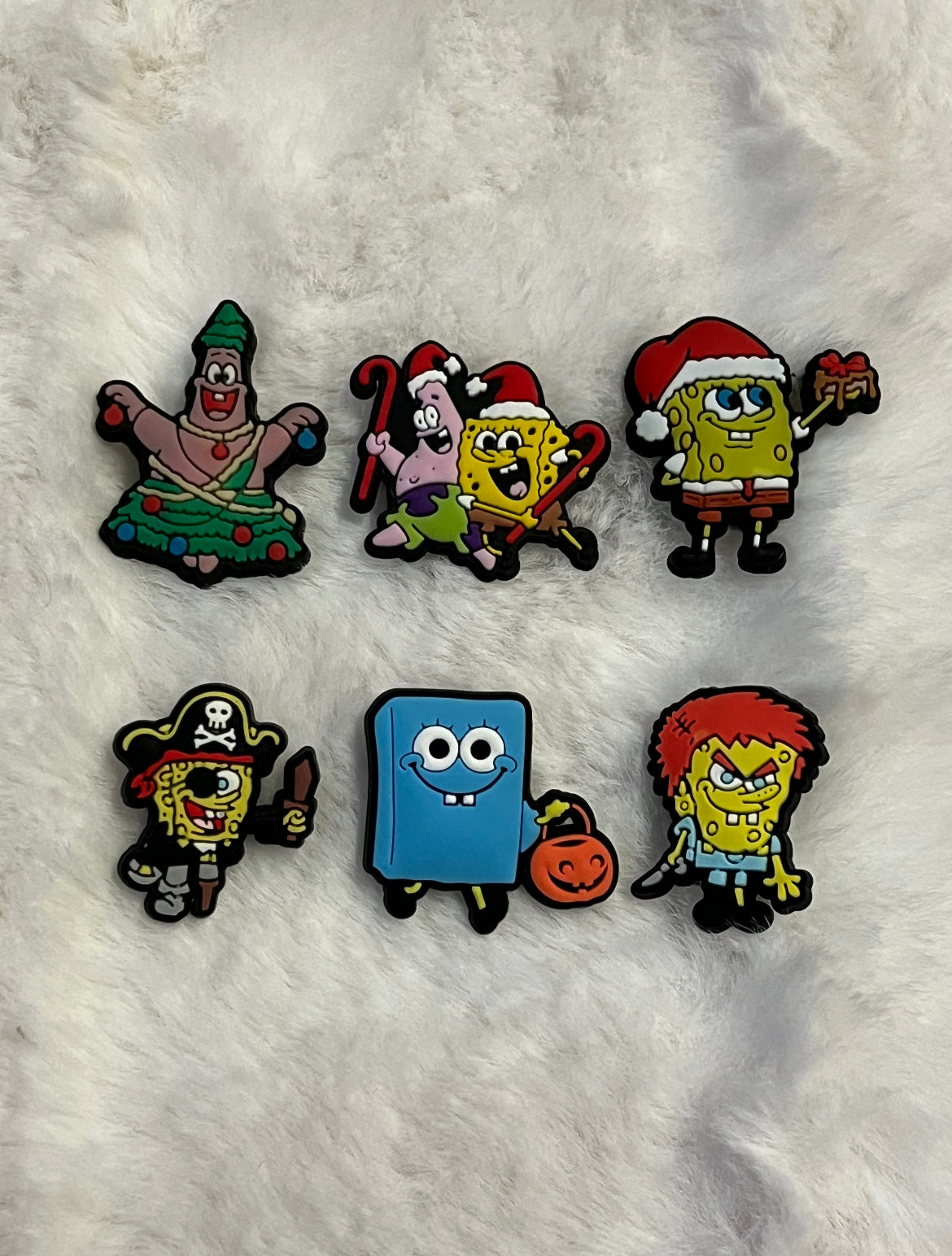 Spongebob Squarepants (Holiday) Croc Charms