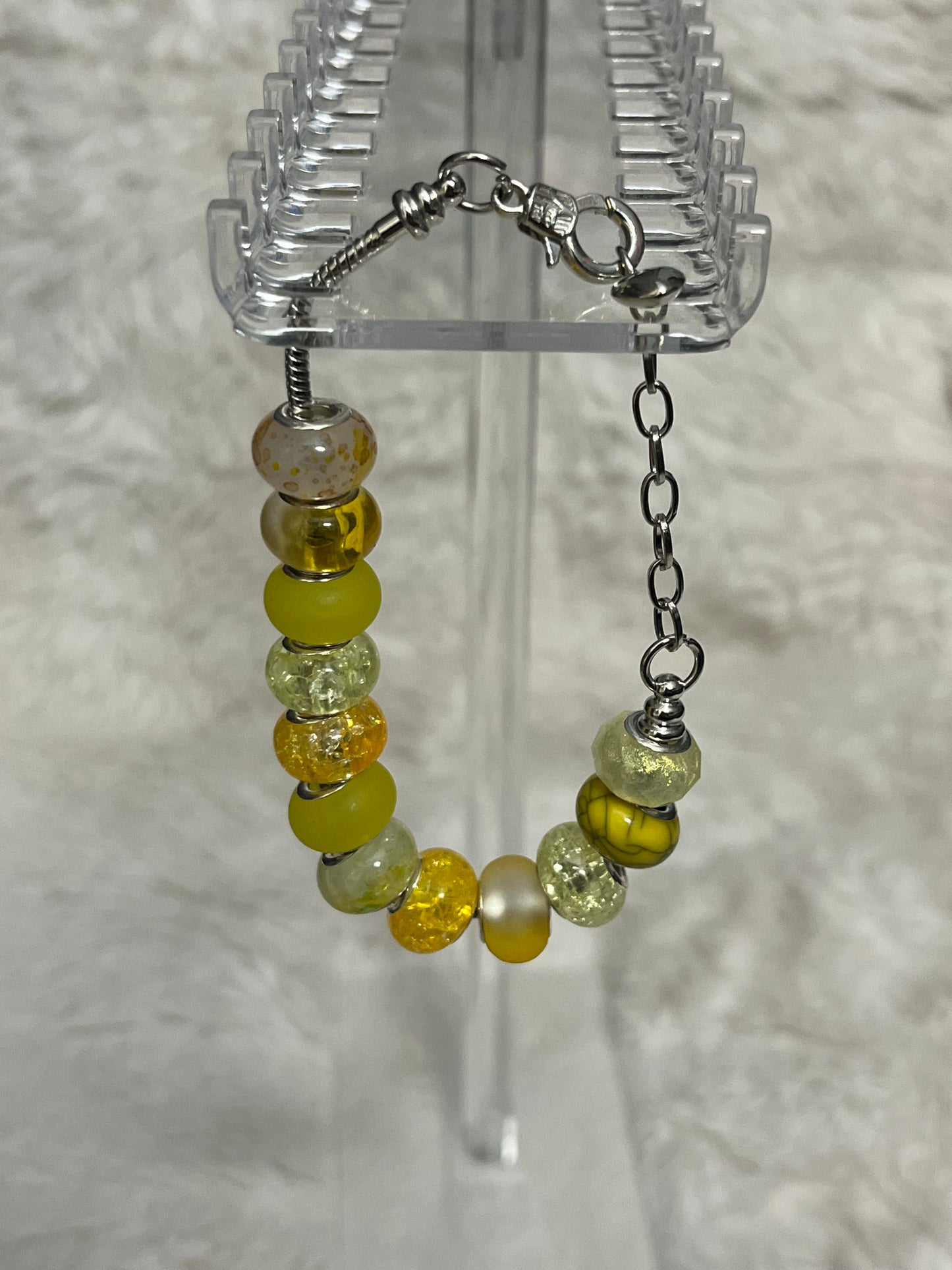 Citrus Glow Charm Bracelet