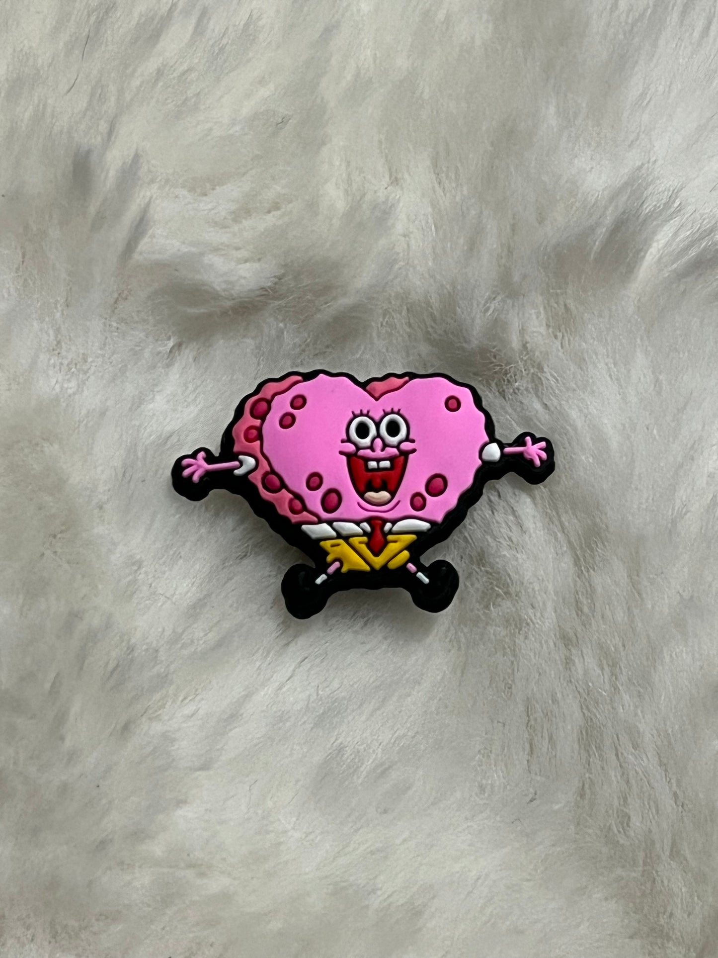 Spongebob Squarepants (Valentine’s Day) Croc Charms