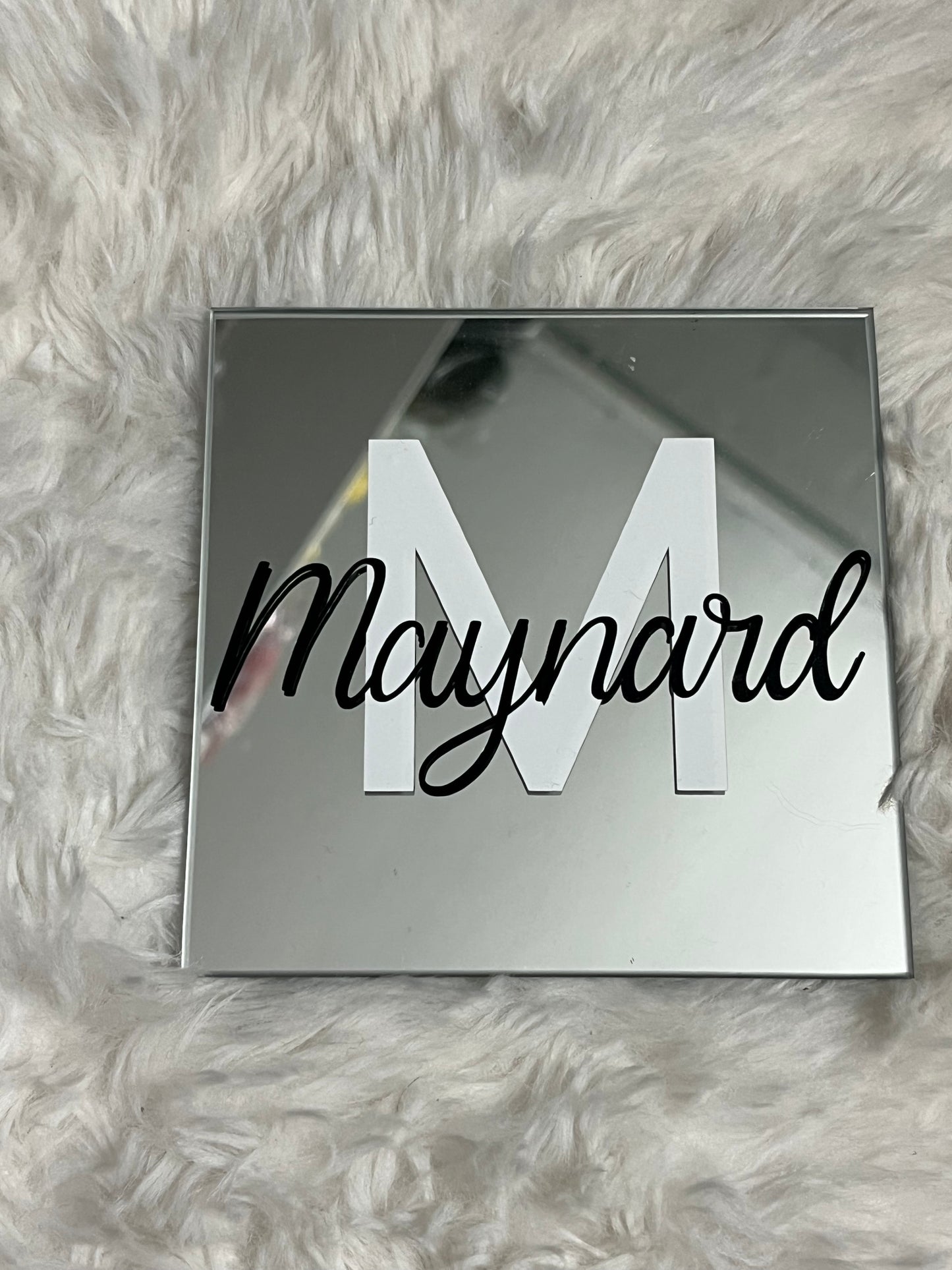 Customizable Glass Mirror Coasters