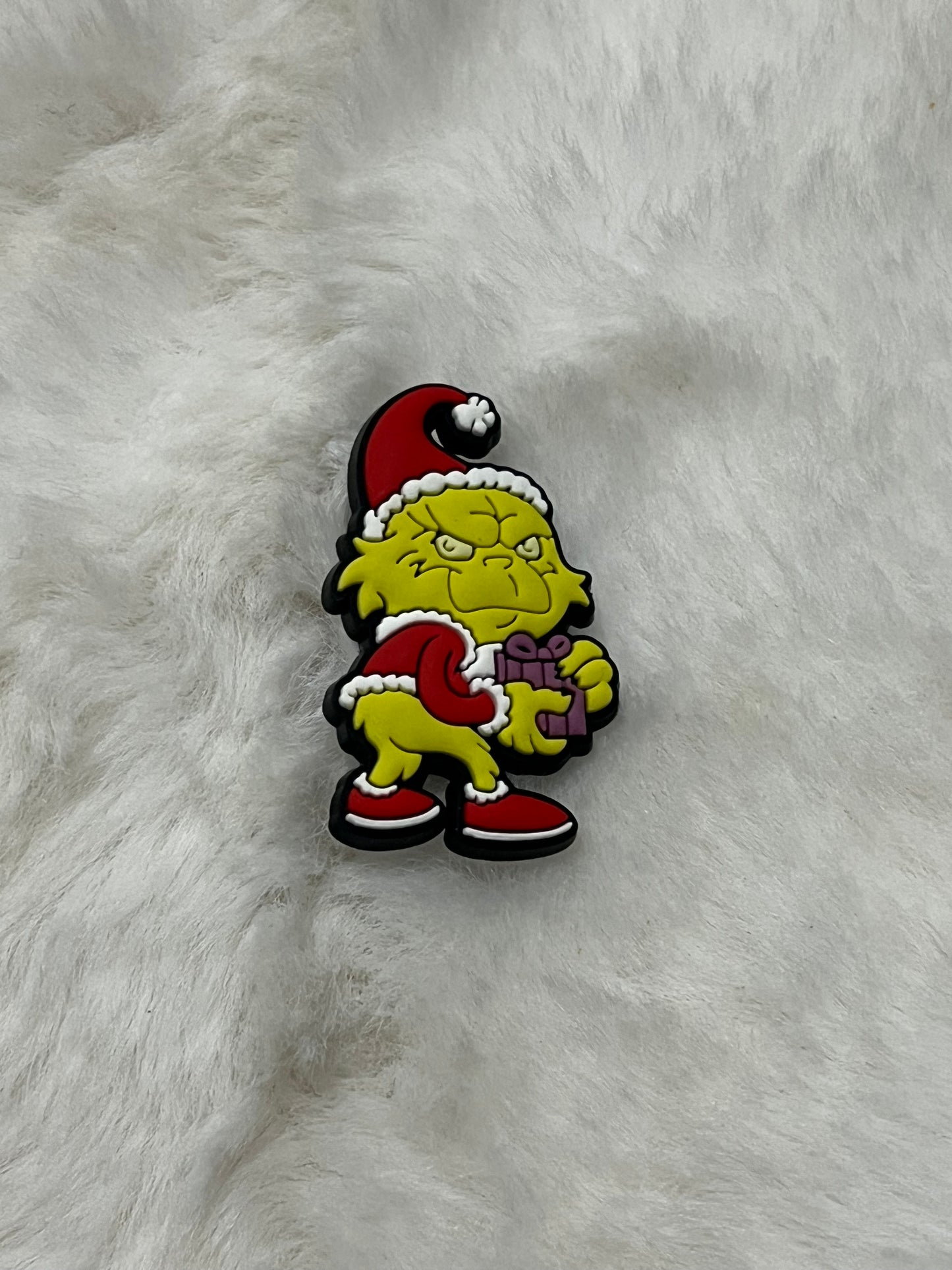 Grinch Croc Charms