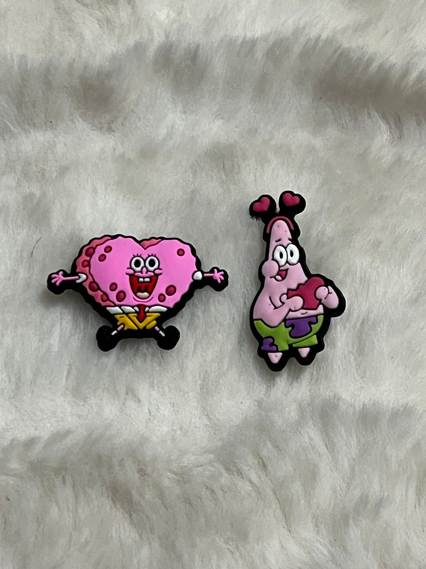 Spongebob Squarepants (Valentine’s Day) Croc Charms