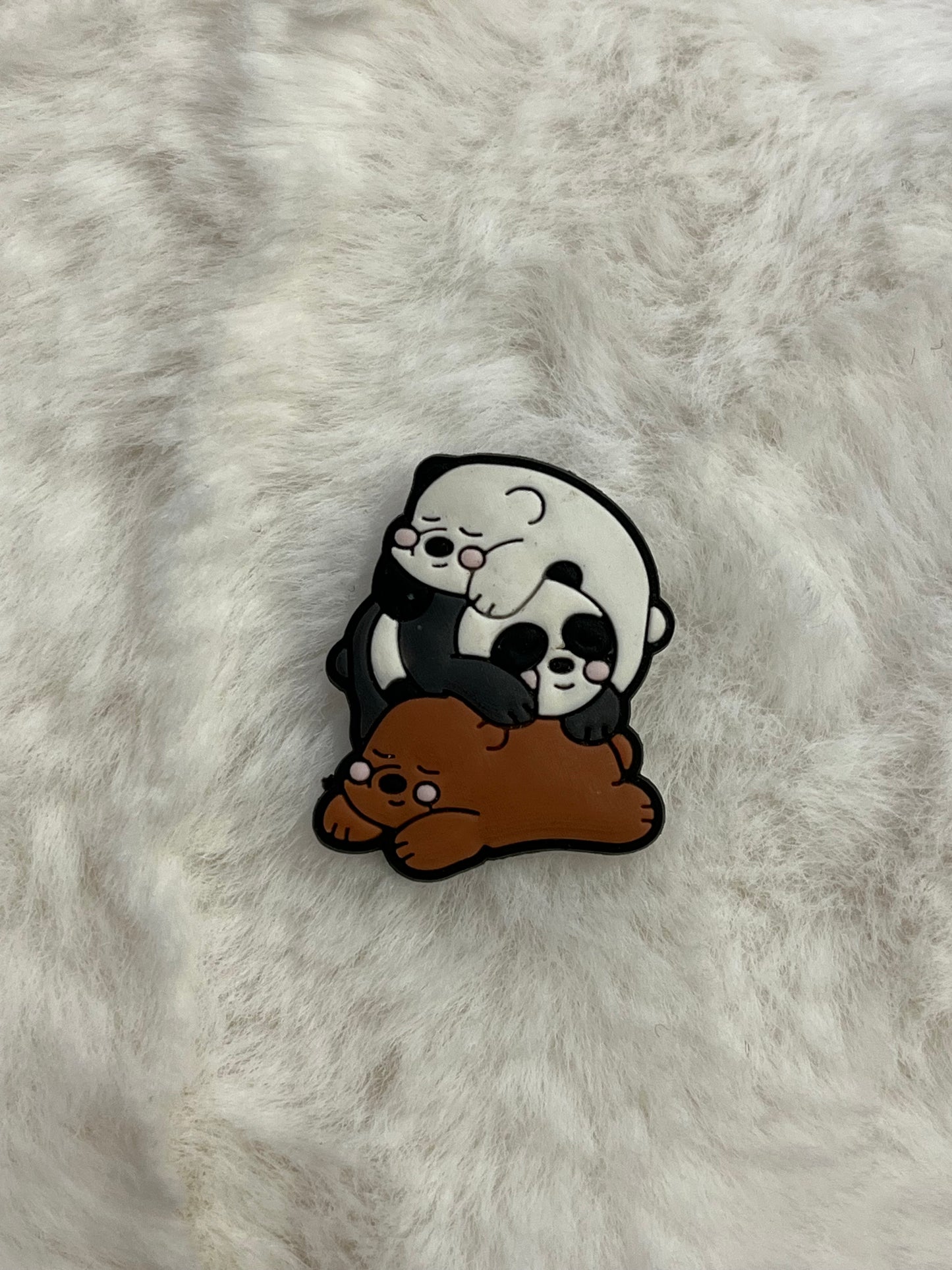 We Bare Bears Croc Charms