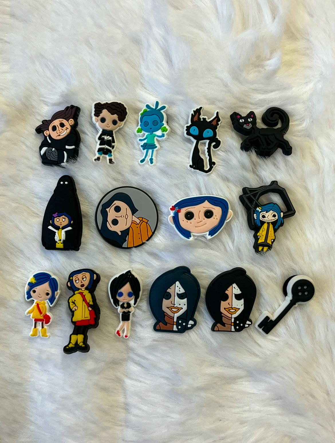 Coraline Croc Charms