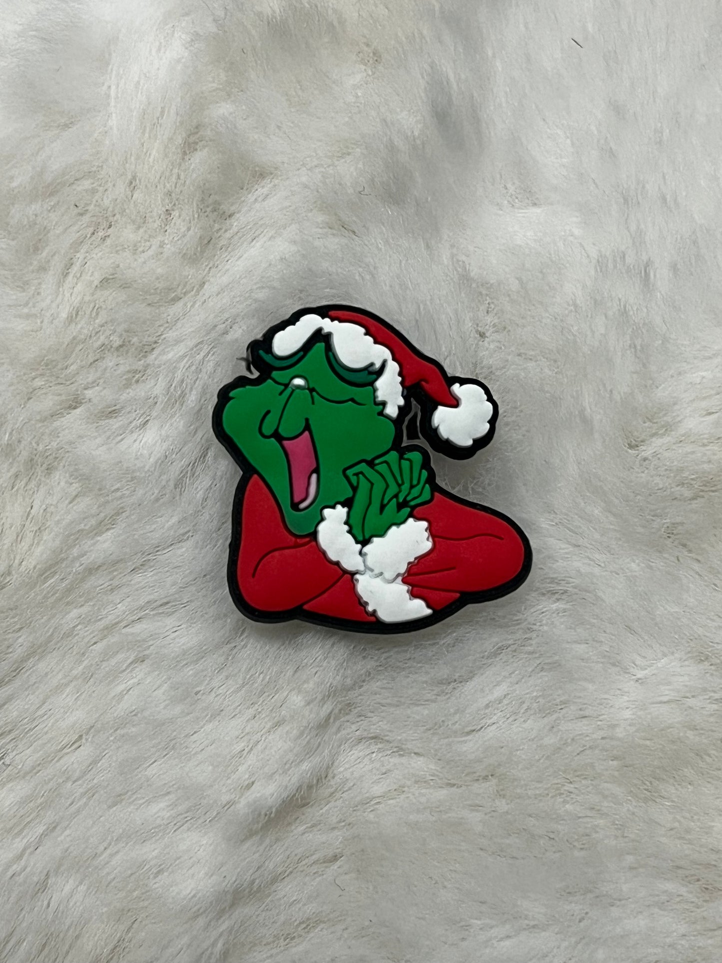 Grinch Croc Charms