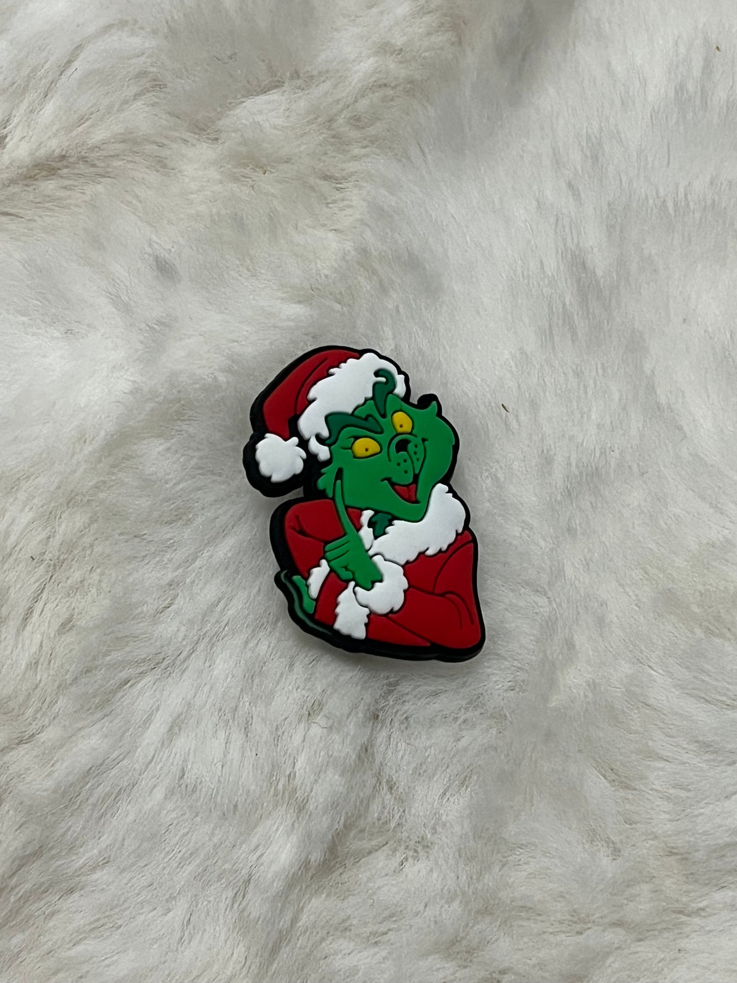 Grinch Croc Charms