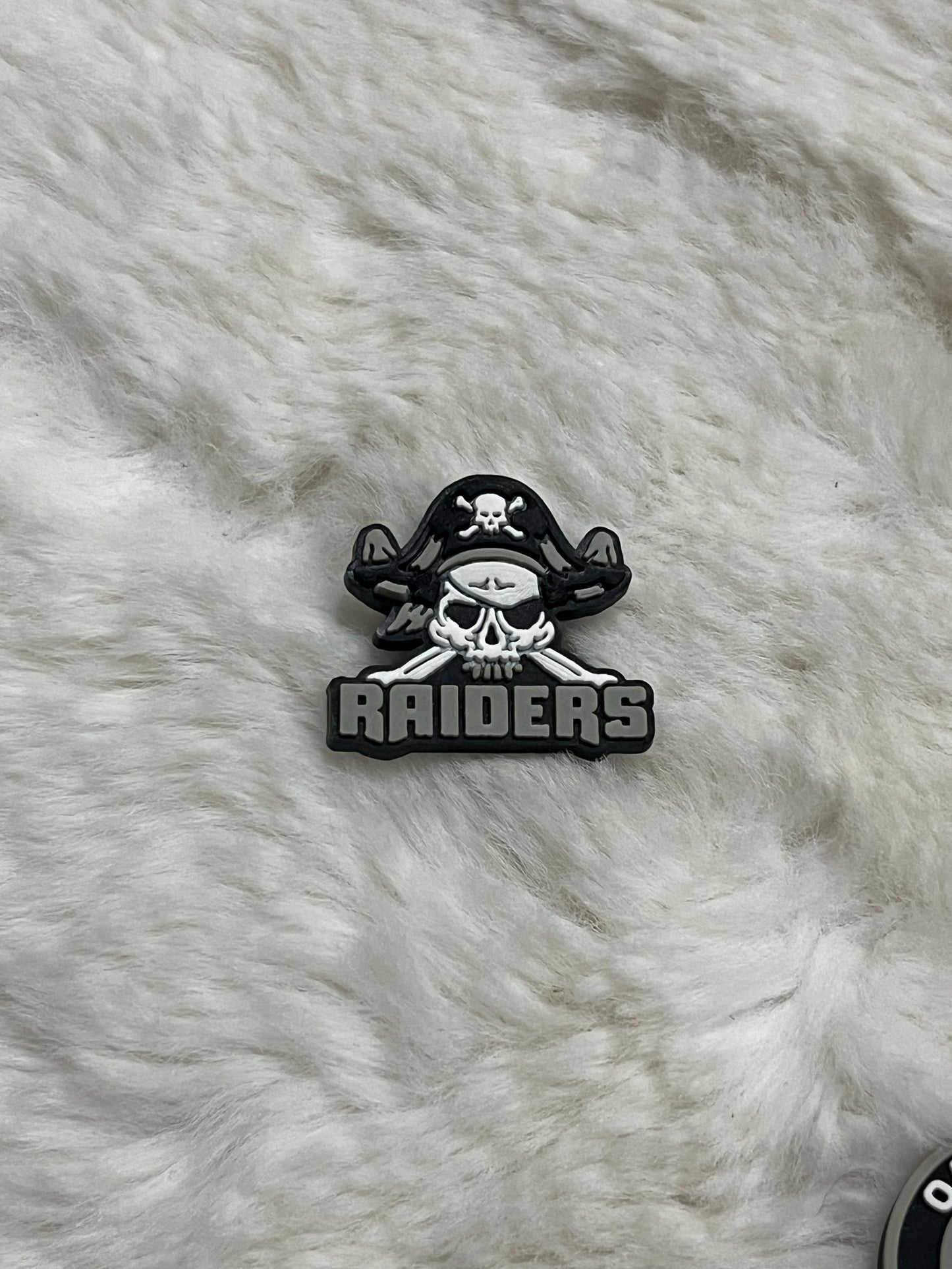 Las Vegas Raiders Croc Charms