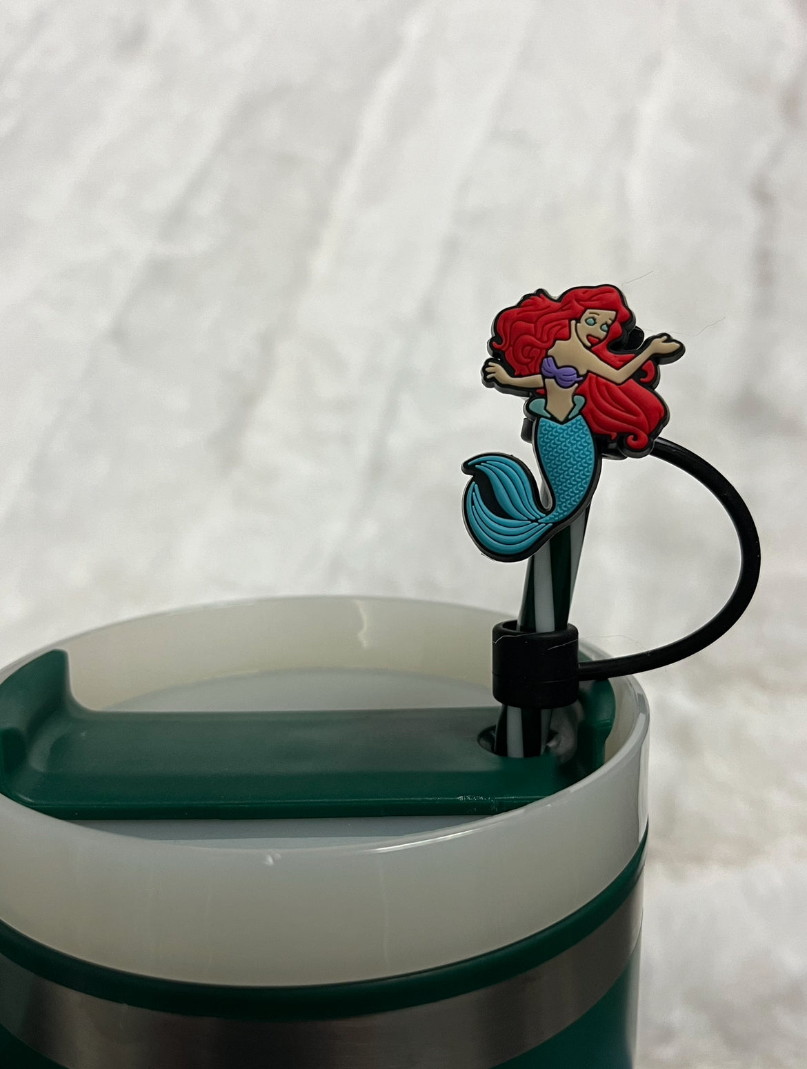 The Little Mermaid Straw Topper