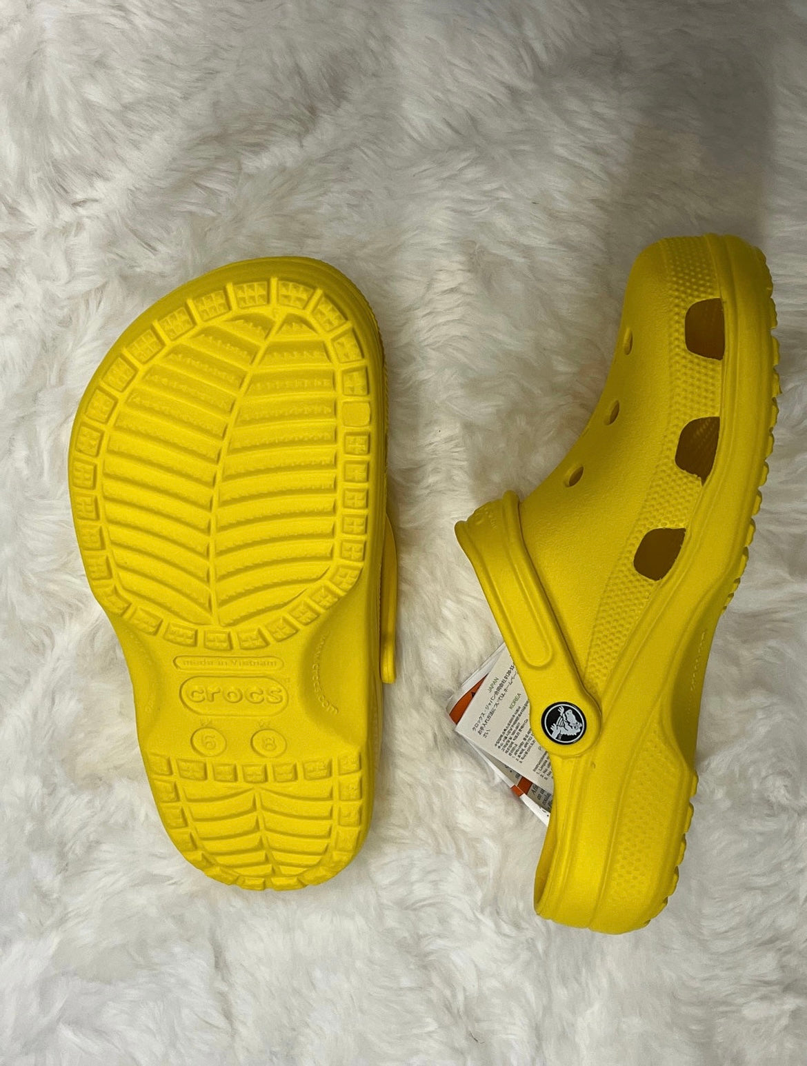 Yellow Crocs