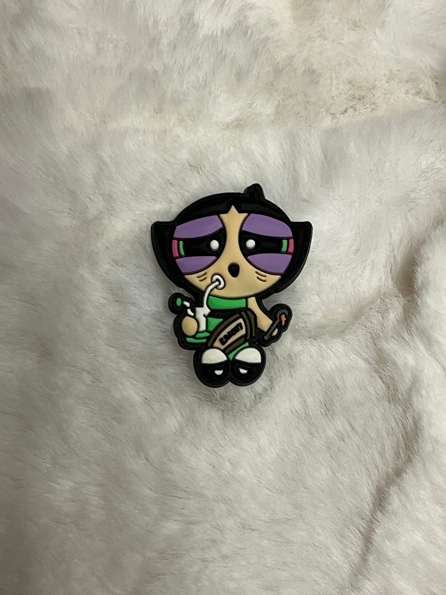 Powerpuff Girls Croc Charms